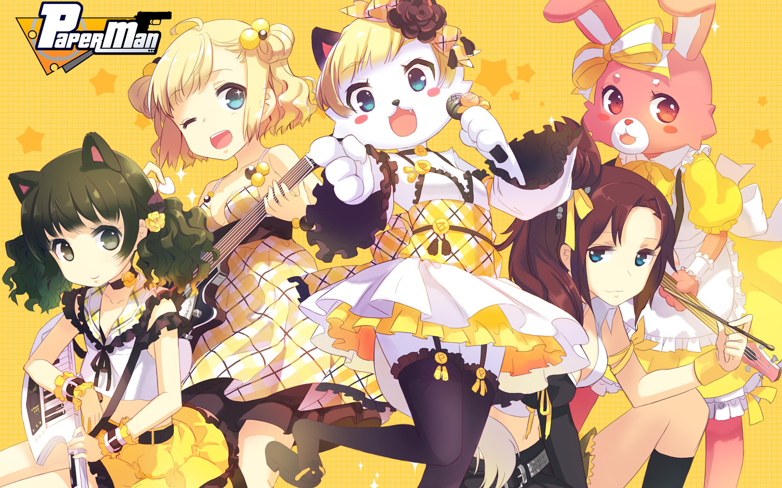 游戏,纸片人,动作射击