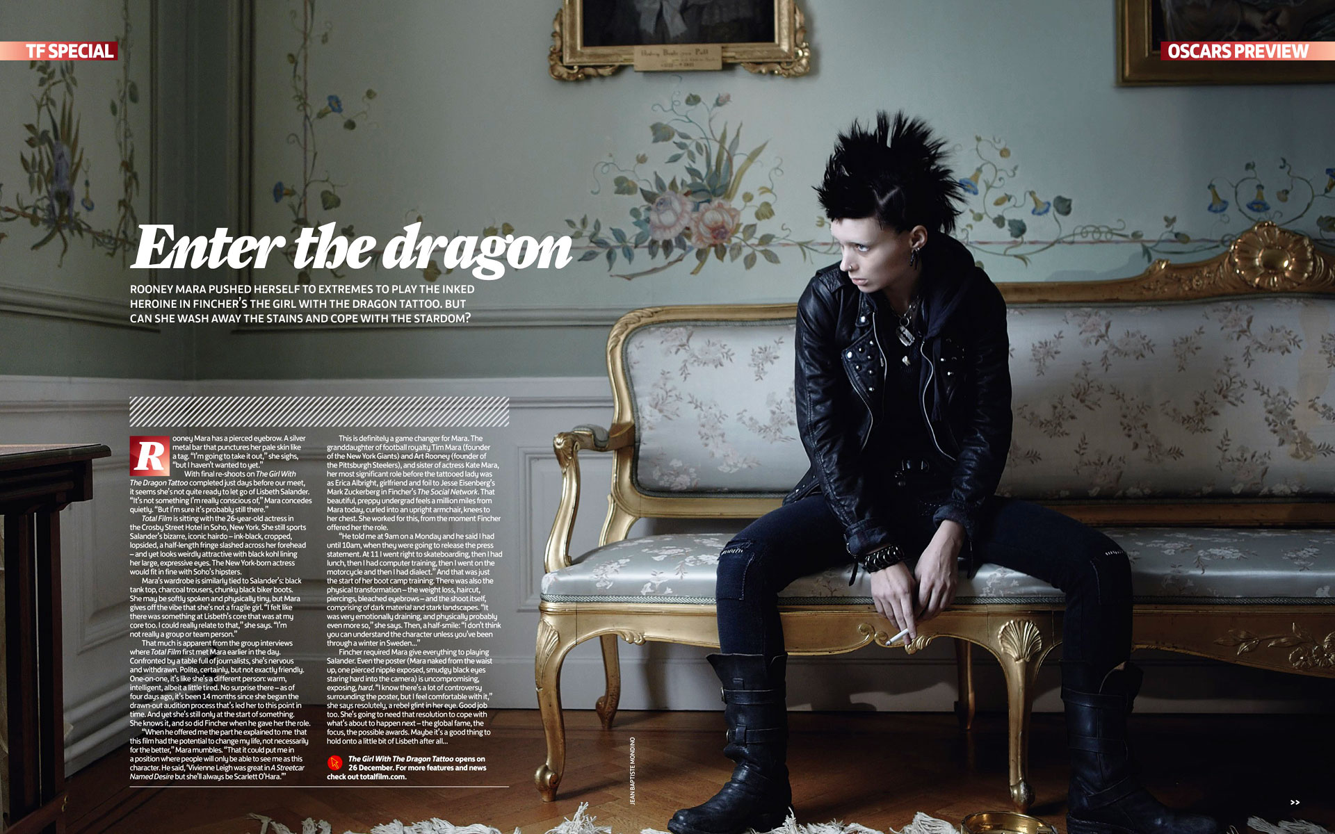 影视,电影,奥斯卡,悬疑,追踪,龙纹身的女孩,文艺言情