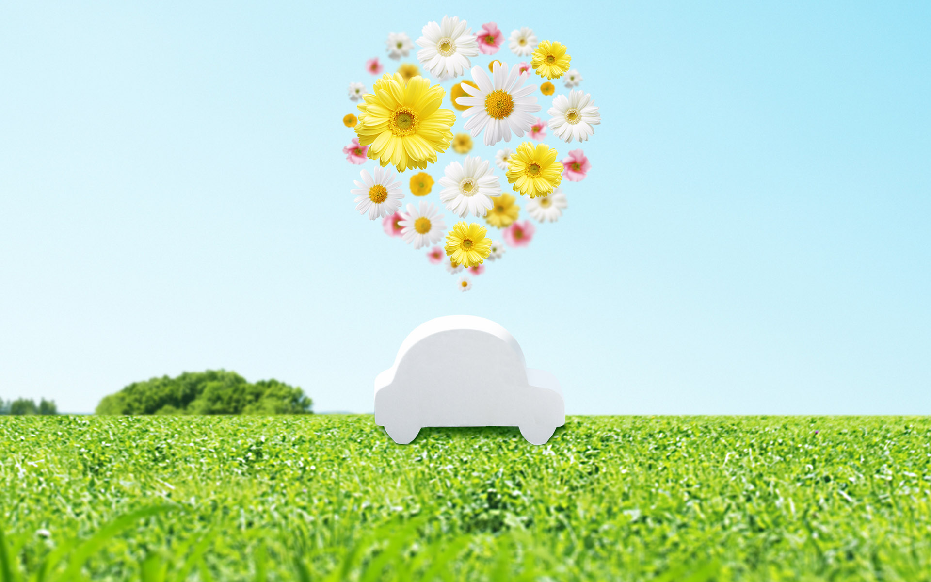 小清新,清爽,温馨,护眼壁纸,儿童桌面专用