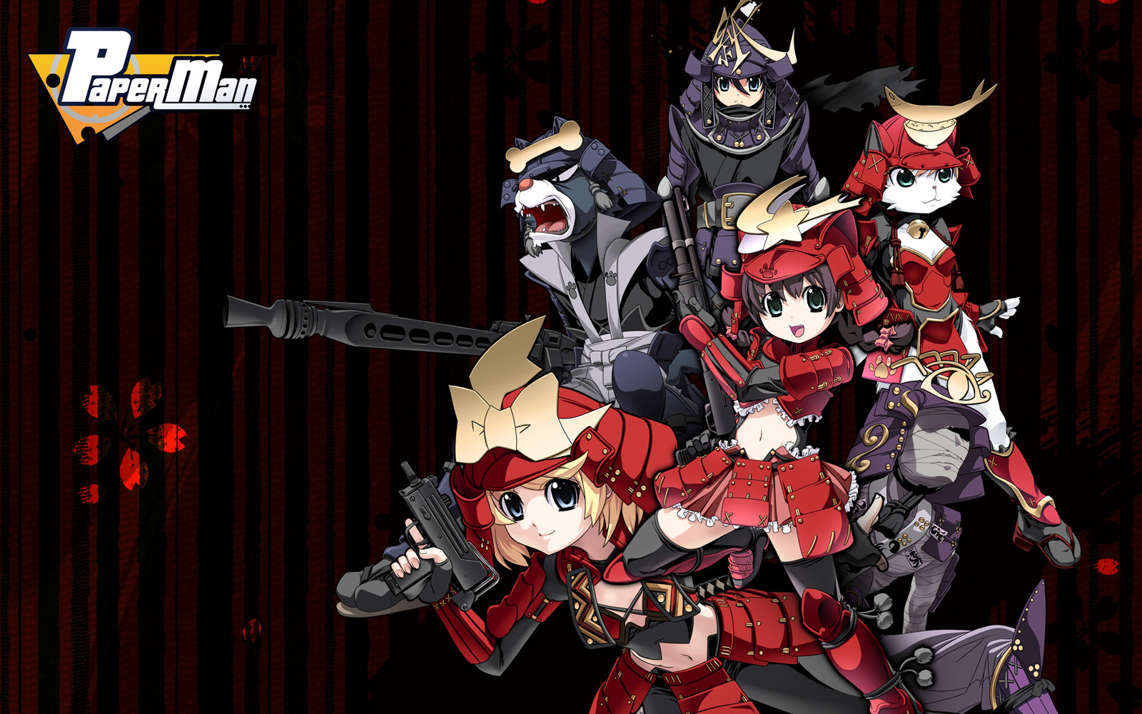 游戏,纸片人,动作射击