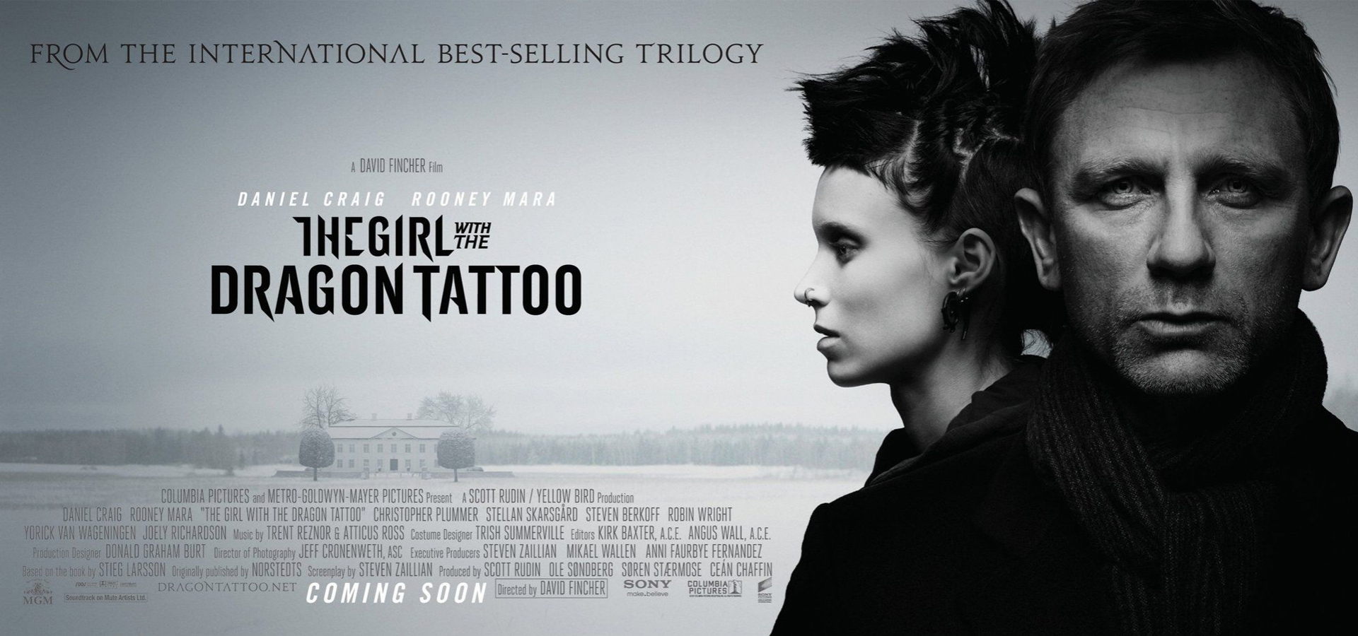 影视,电影,奥斯卡,悬疑,追踪,龙纹身的女孩,文艺言情