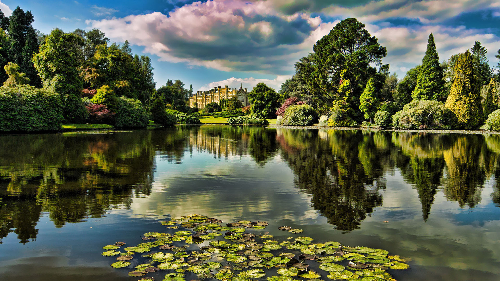 风景,蓝天白云,儿童桌面专用
