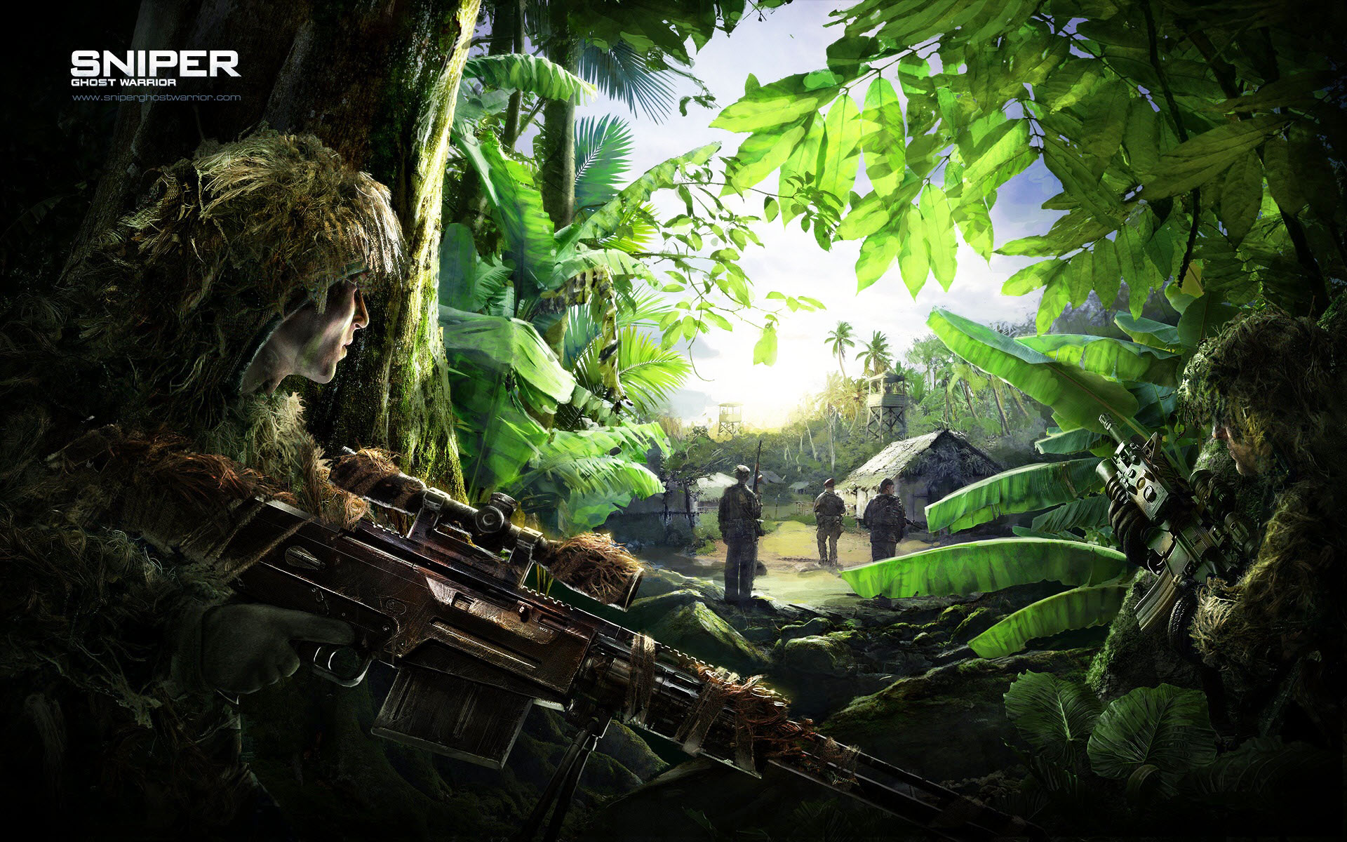 游戏,狙击手幽灵战士,动作射击