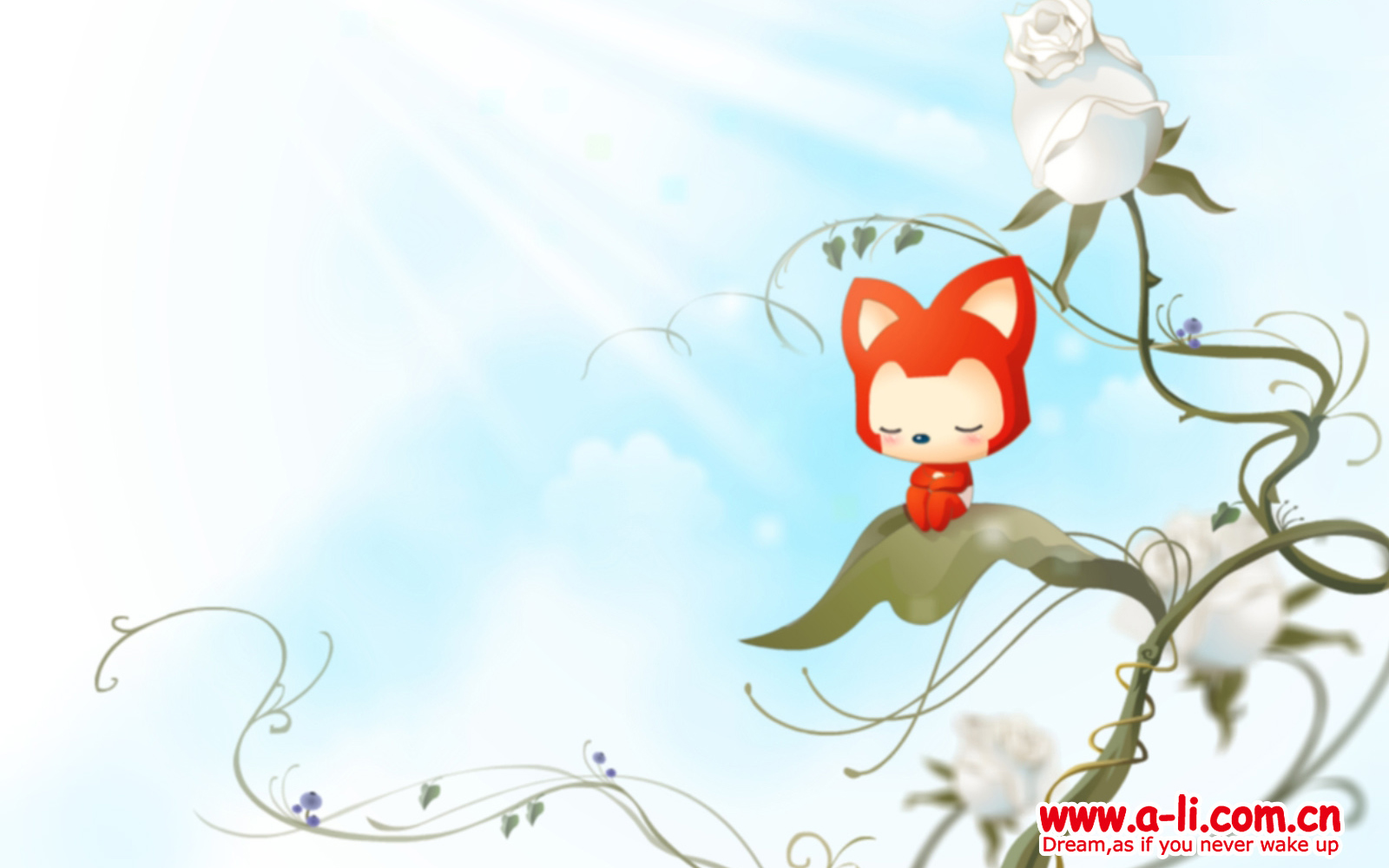 动漫,卡通,可爱,动物,阿狸,儿童桌面专用,尼玛,ali