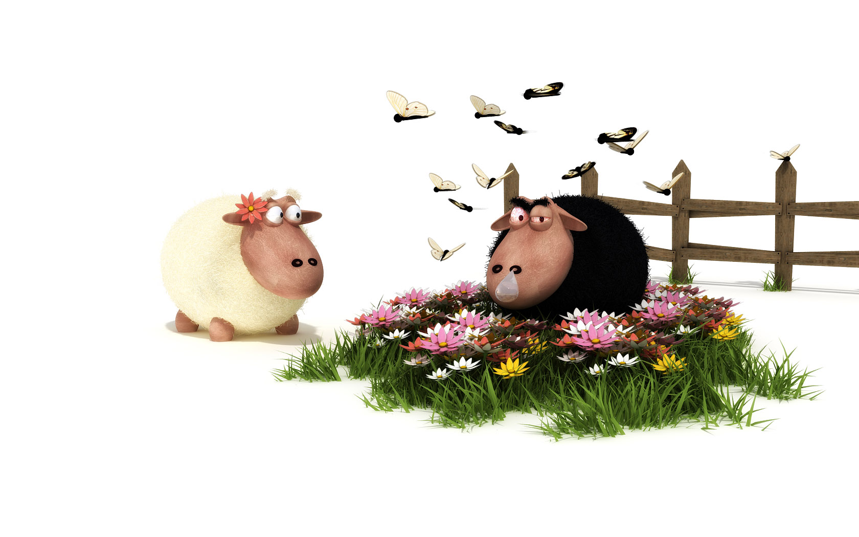 儿童桌面专用,愚人节,卡通