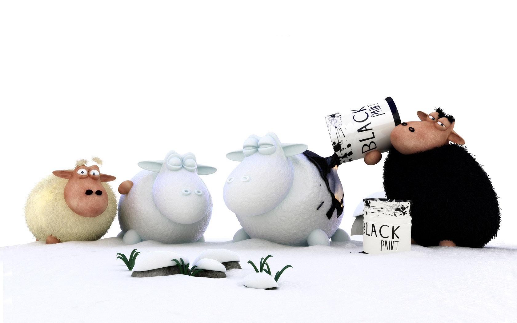 儿童桌面专用,愚人节,卡通