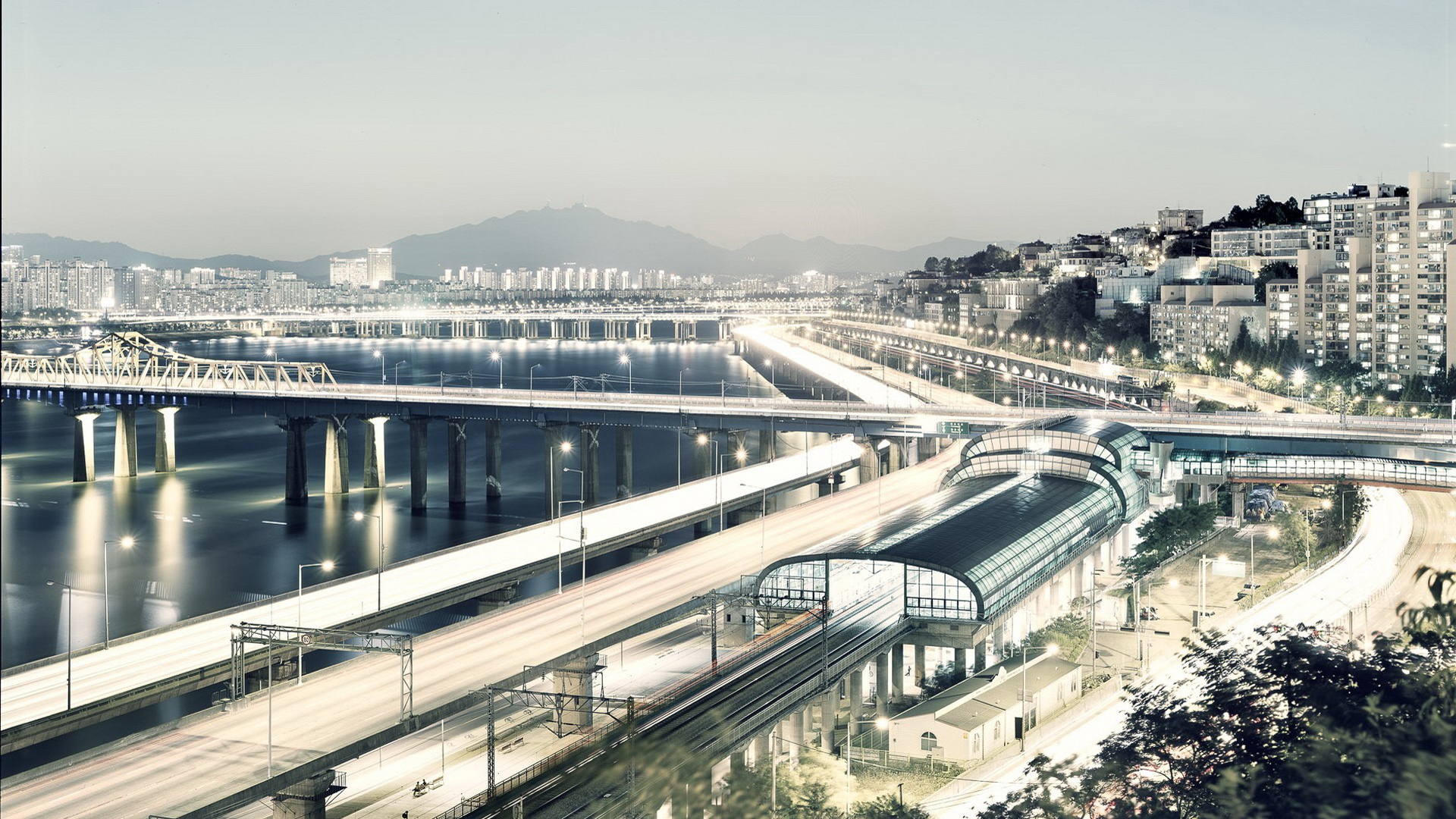 风景,风光,景观,儿童桌面专用,城市夜景