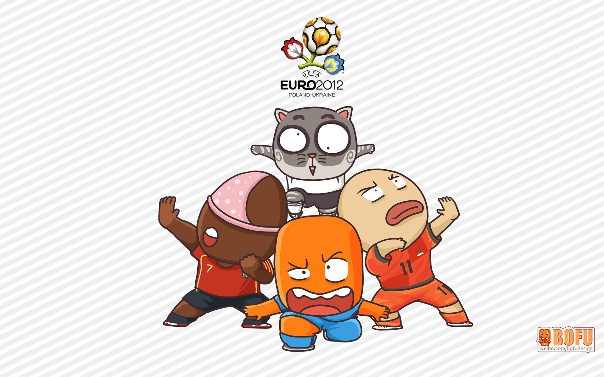 欧洲杯,柏夫,卡通,六月十四日