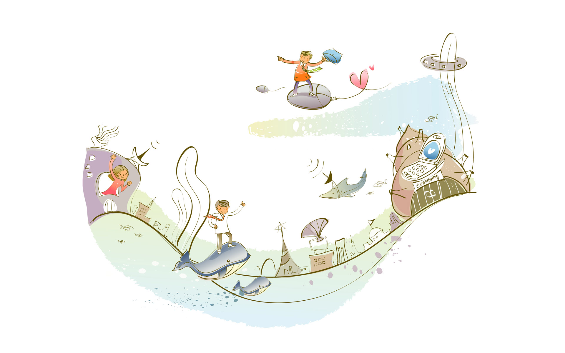 儿童,卡通,童年,梦想,设计,七月四日,尼玛,儿童桌面专用