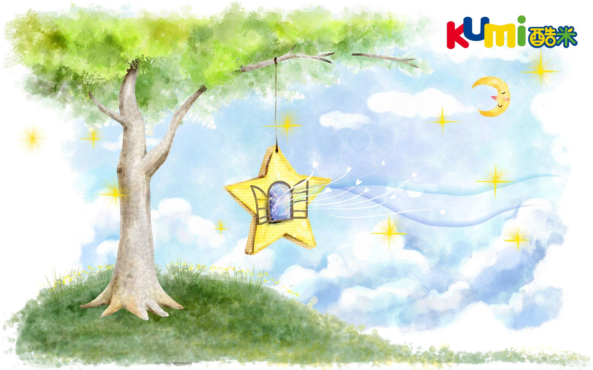 卡通,可爱,儿童桌面专用,尼玛,酷米网,童年