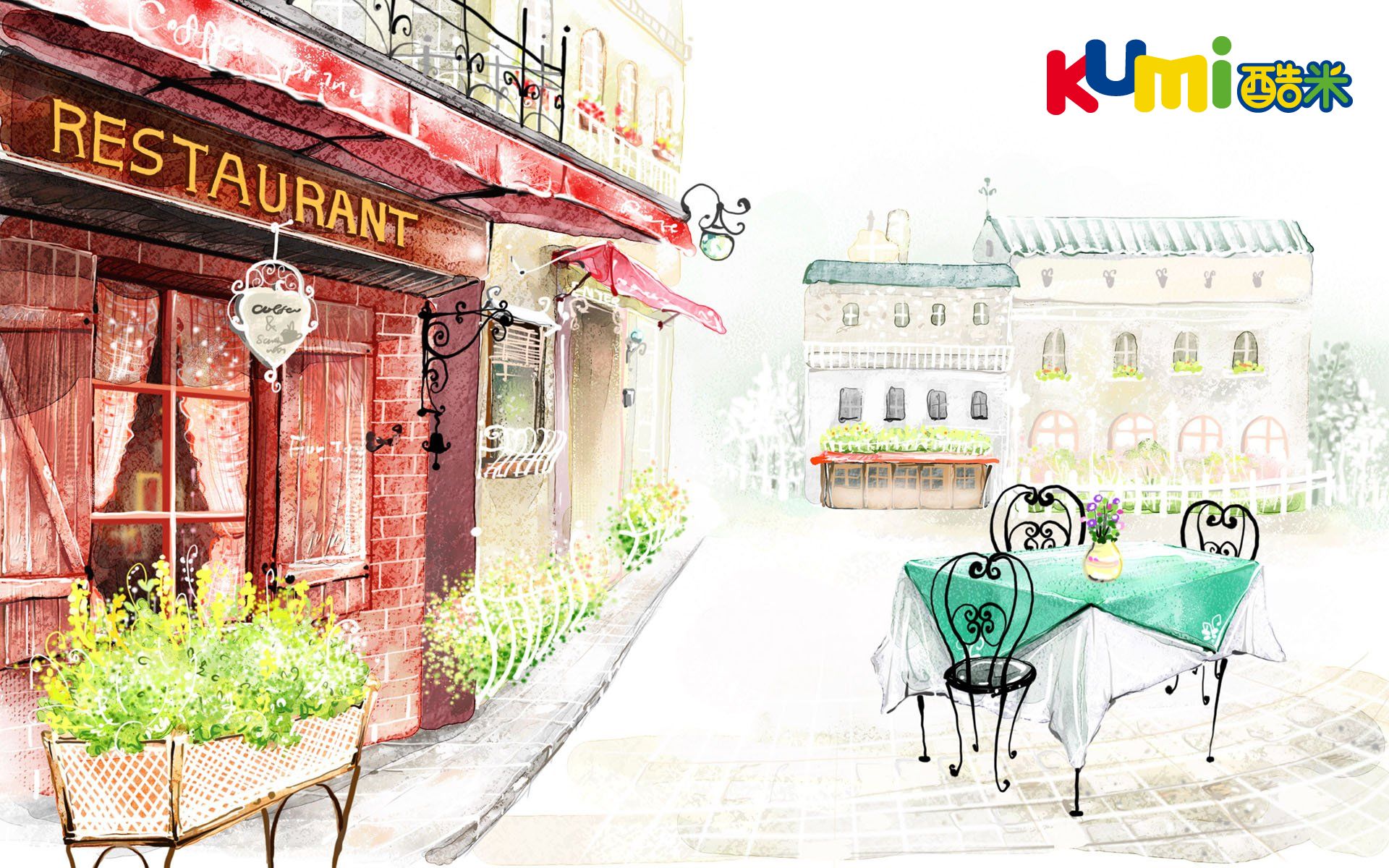 动漫,卡通,可爱,屋子,餐厅,酷米网,儿童桌面专用,尼玛,童年