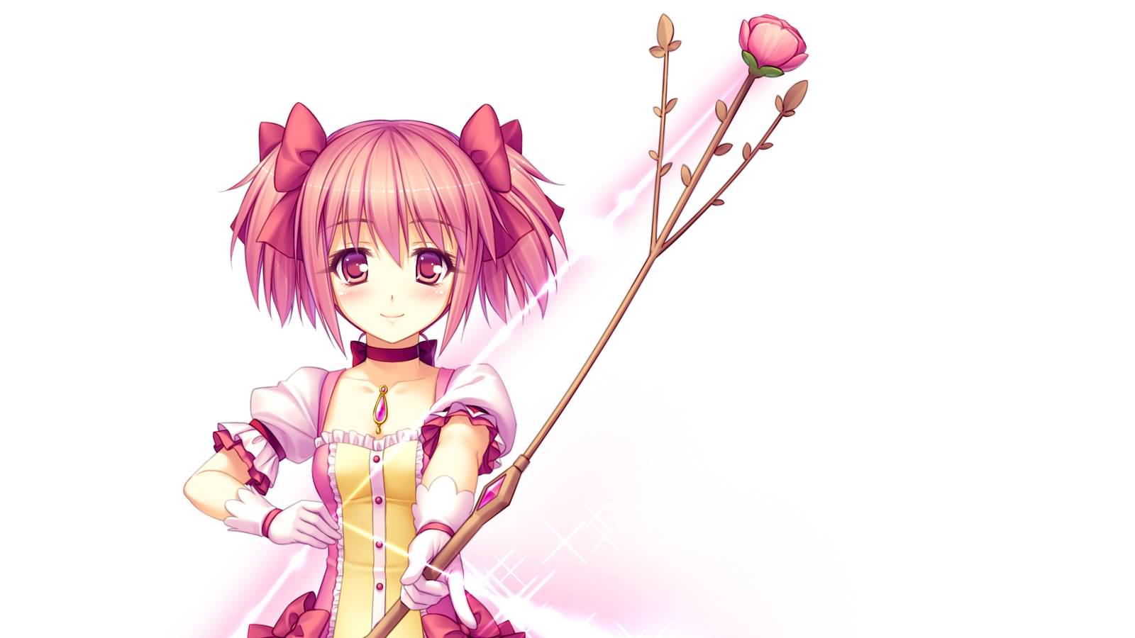 动漫,CG,六月八日,漫画,魔法少女,小圆,美女,可爱,清纯,粉,草泥马,儿童桌面专用