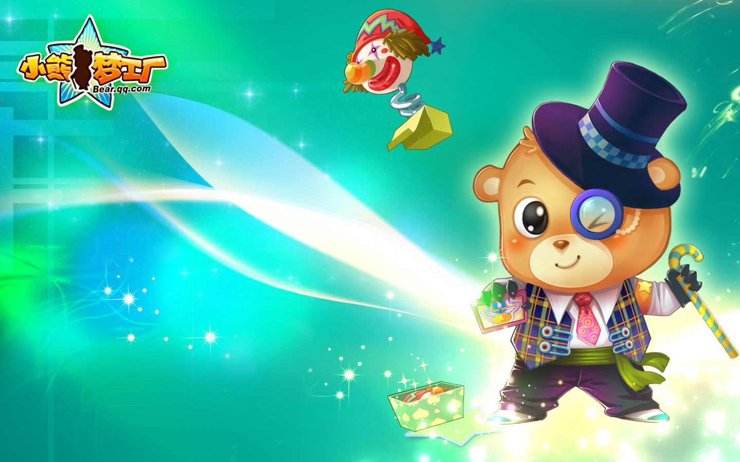 动漫,卡通,可爱,动物,熊,梦工厂,儿童桌面专用,尼玛