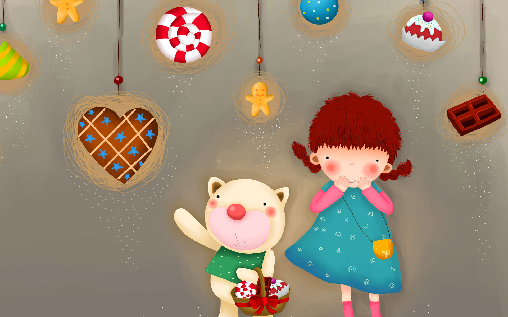 动漫,卡通,可爱,人物,女孩,儿童桌面专用,尼玛