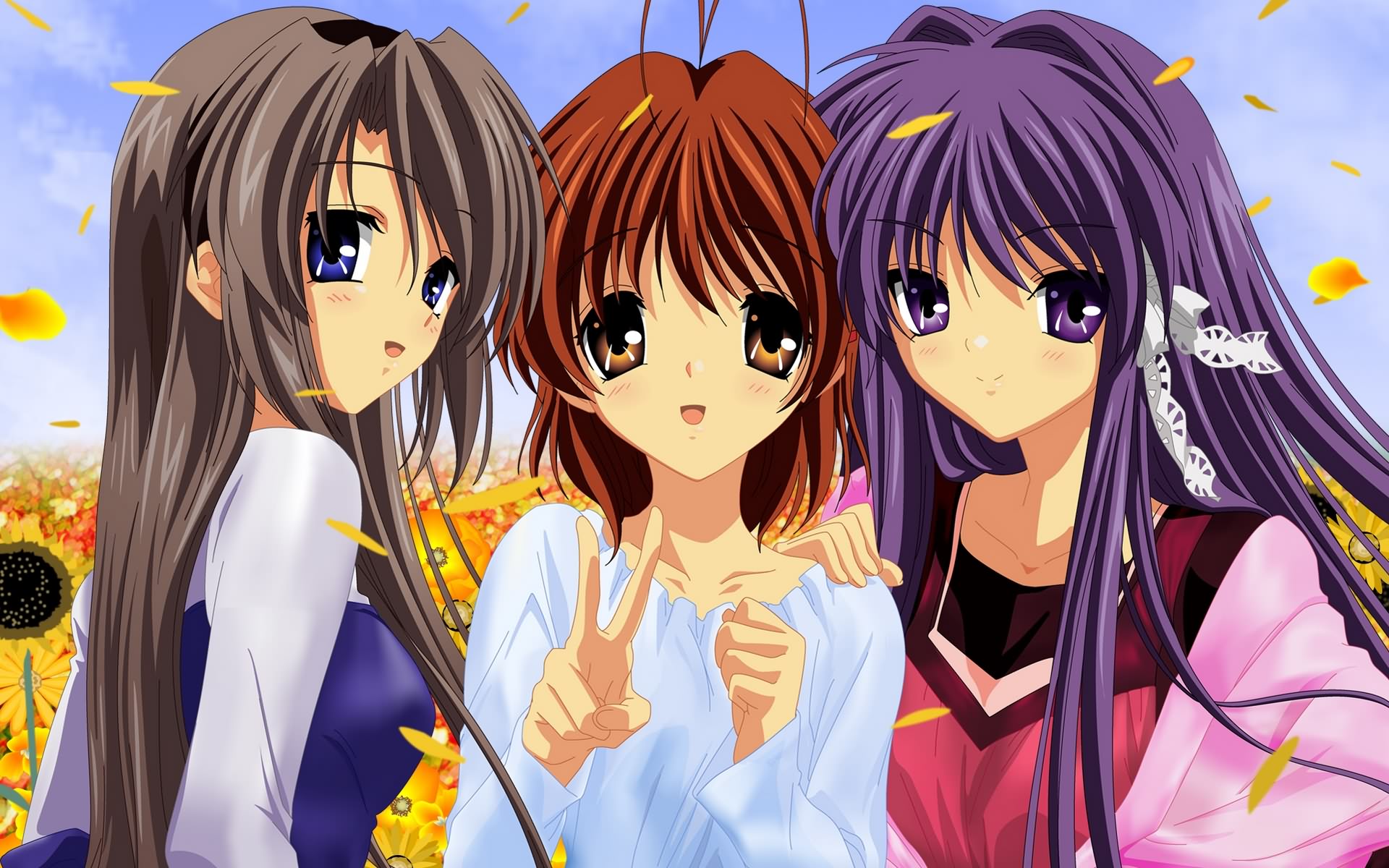 动漫,CG,日本,CLANNAD,美少女,可爱,草泥马,儿童桌面专用