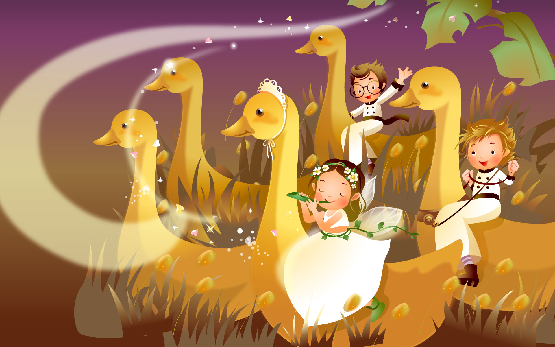 动漫,卡通,可爱,动物,鹅,儿童桌面专用,尼玛