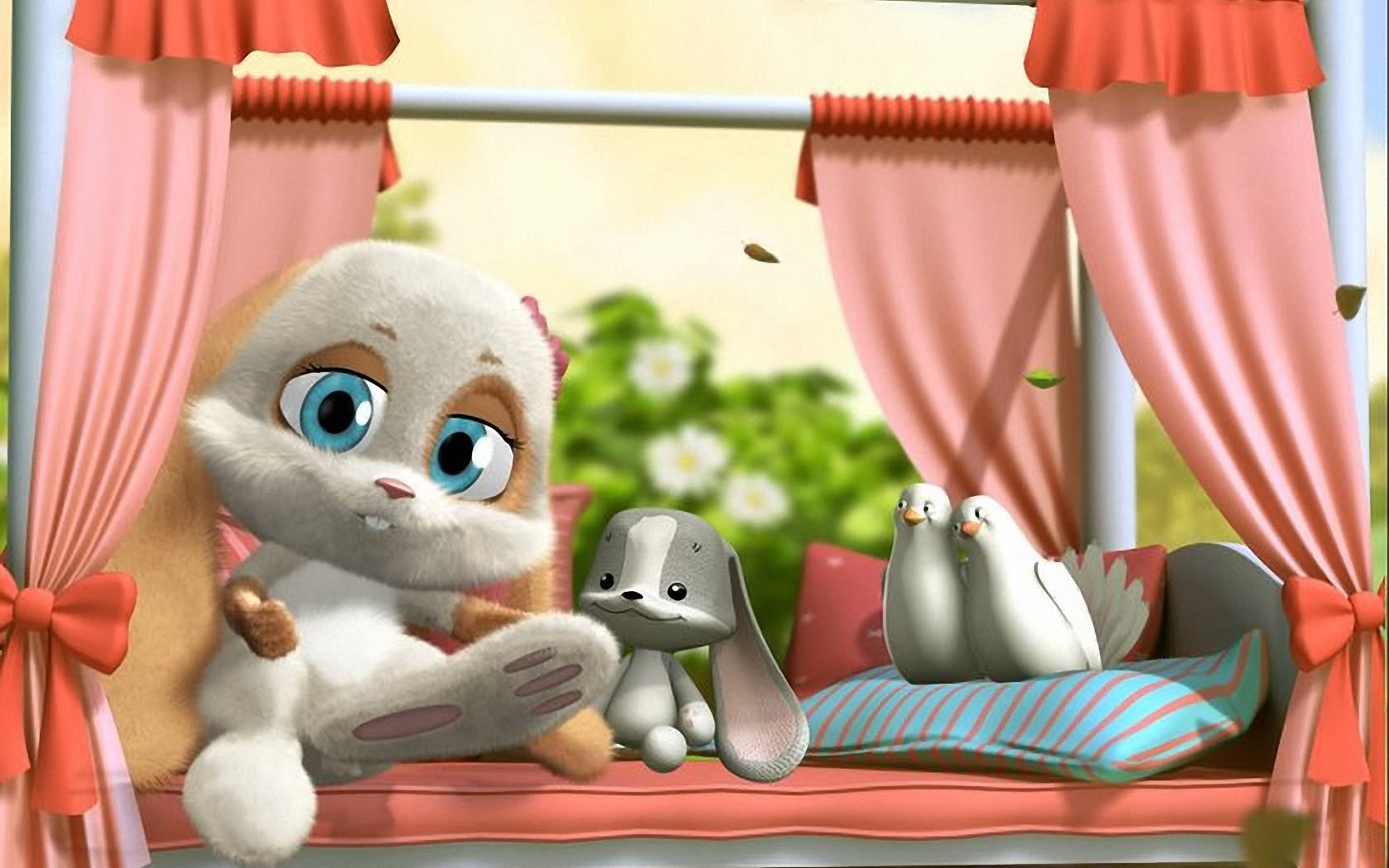 动漫,卡通,可爱,动物,鸽子,儿童桌面专用,尼玛