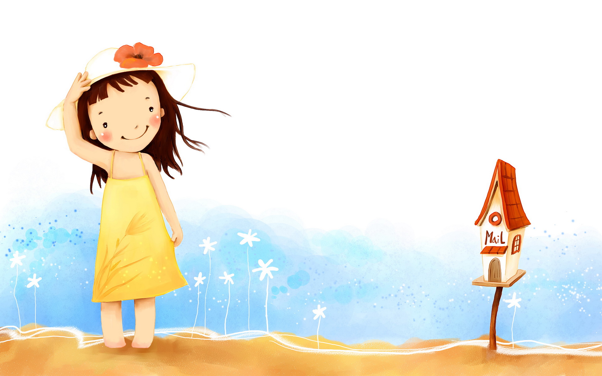 动漫,卡通,可爱,人物,女孩,儿童桌面专用,尼玛