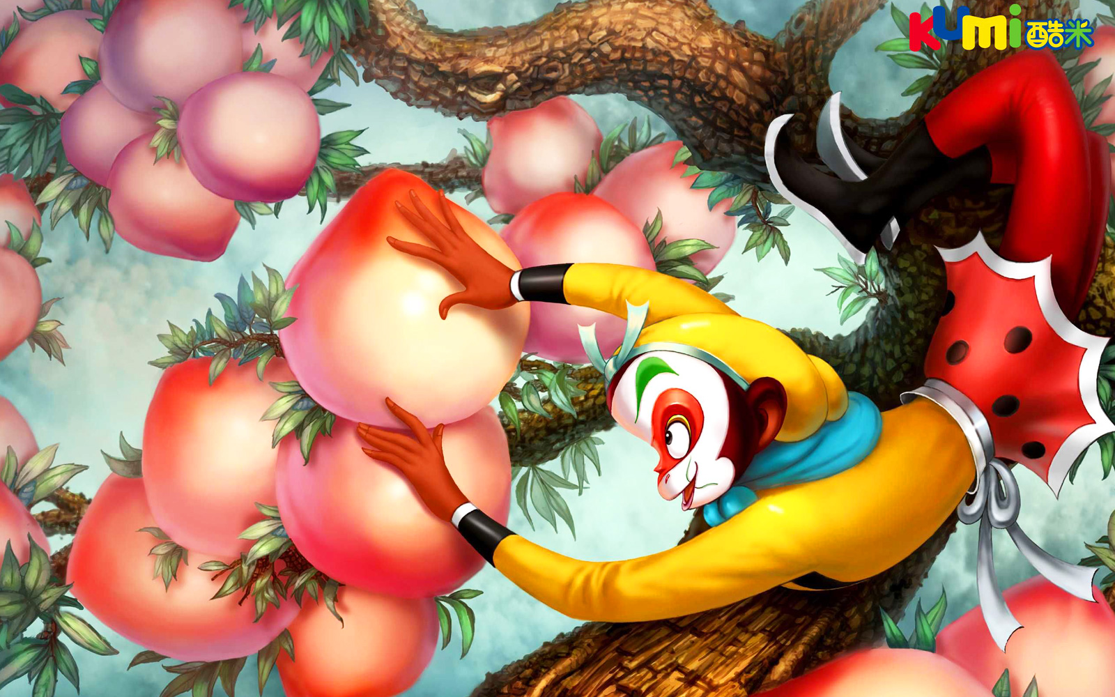 动漫,卡通,可爱,动物,猴子,孙悟空,酷米网,儿童桌面专用,尼玛