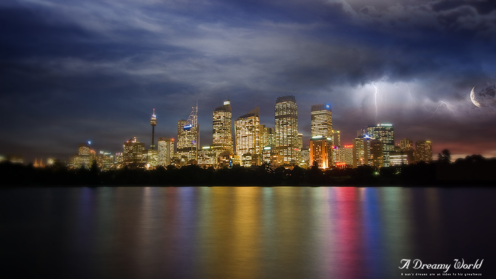 超宽,全景,风景,城市夜景,mlgb,儿童桌面专用