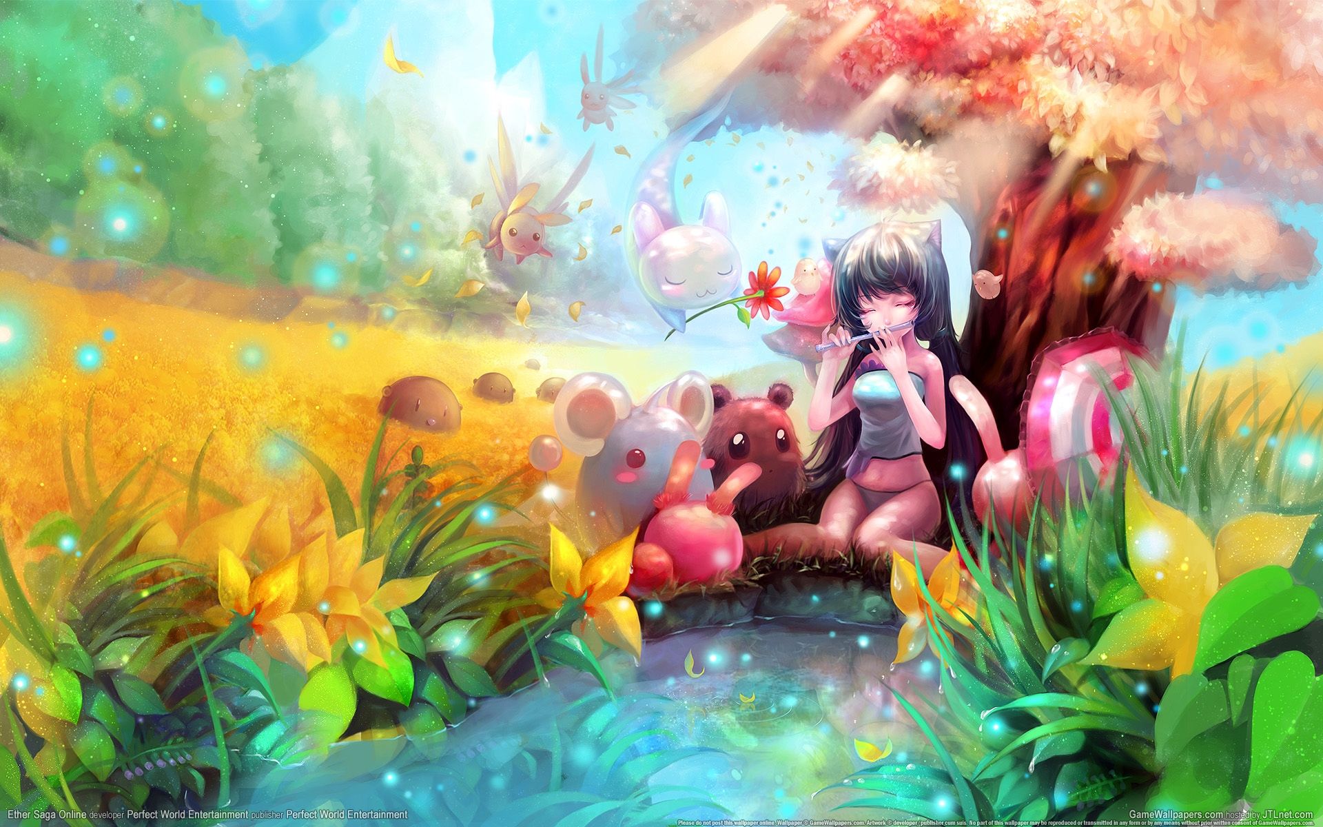 动漫,CG,漫画,可爱,卡通,彩,草泥马,儿童桌面专用