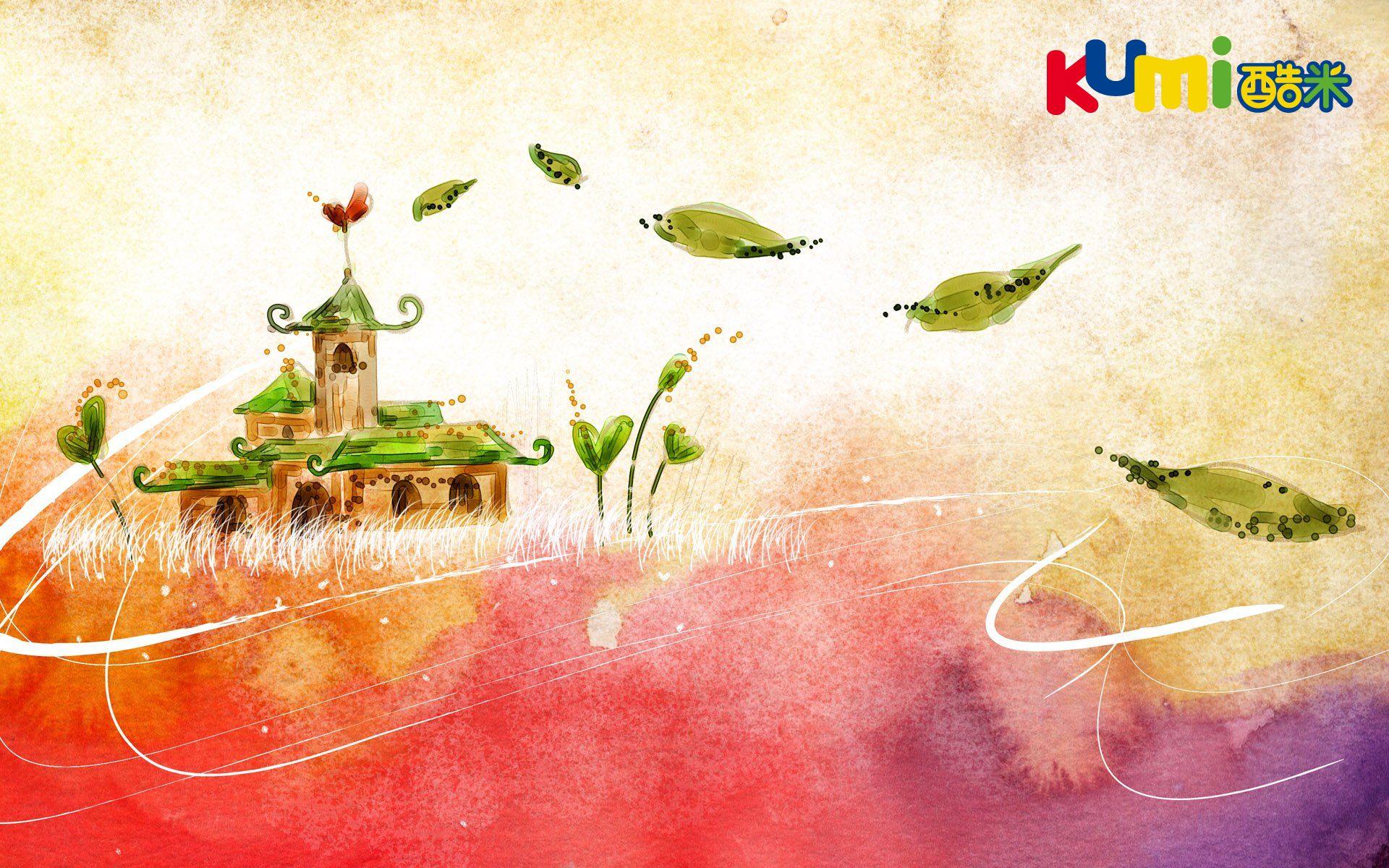 卡通,可爱,儿童桌面专用,尼玛,酷米网,童年