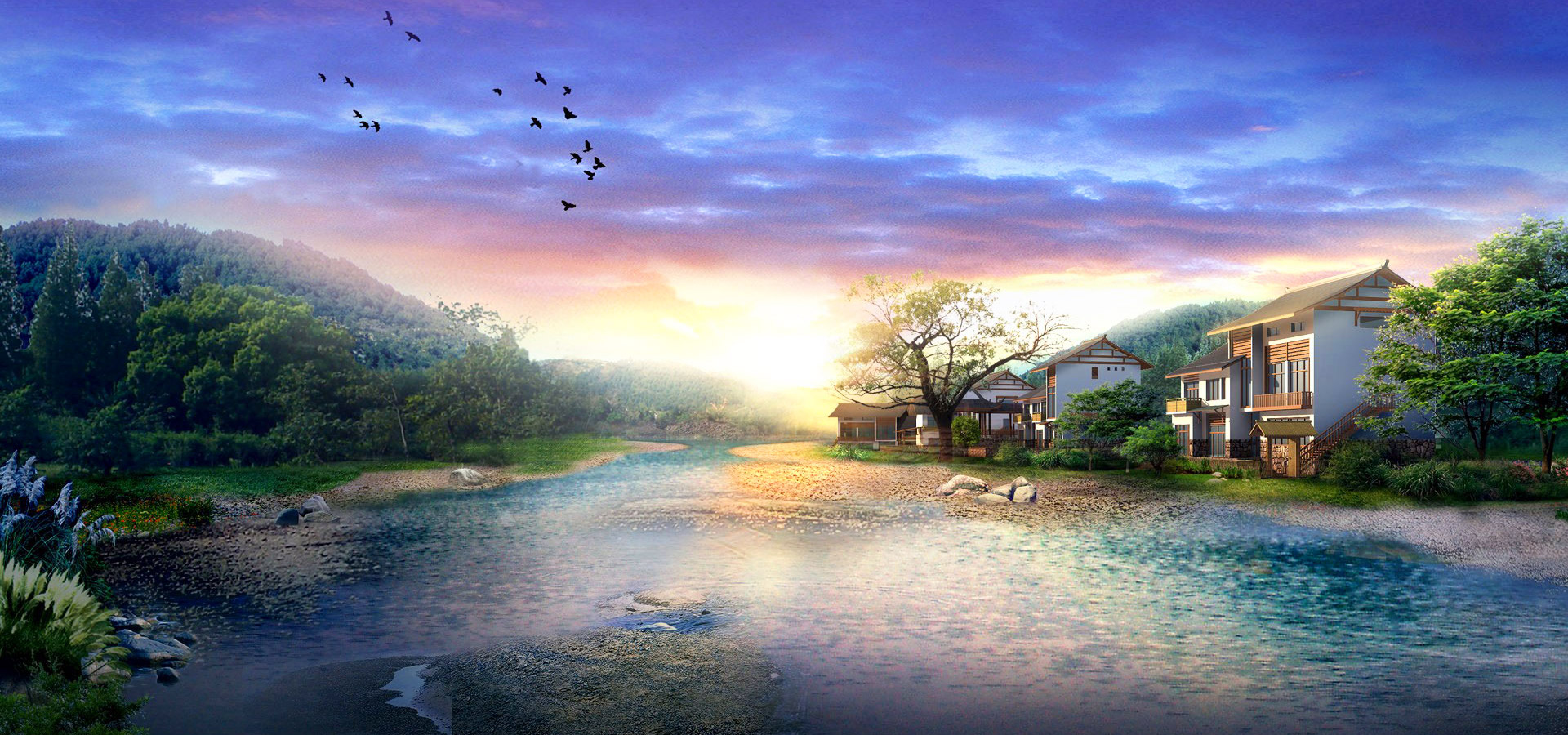 超宽,全景,风景,奇幻梦境,mlgb,儿童桌面专用