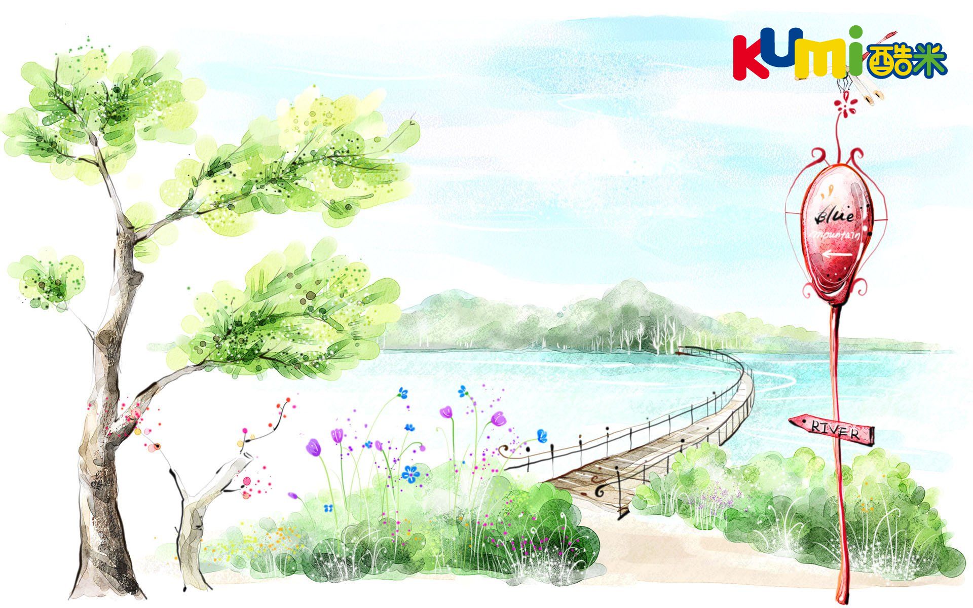 卡通,可爱,动漫,尼玛,酷米网,童年,儿童桌面专用