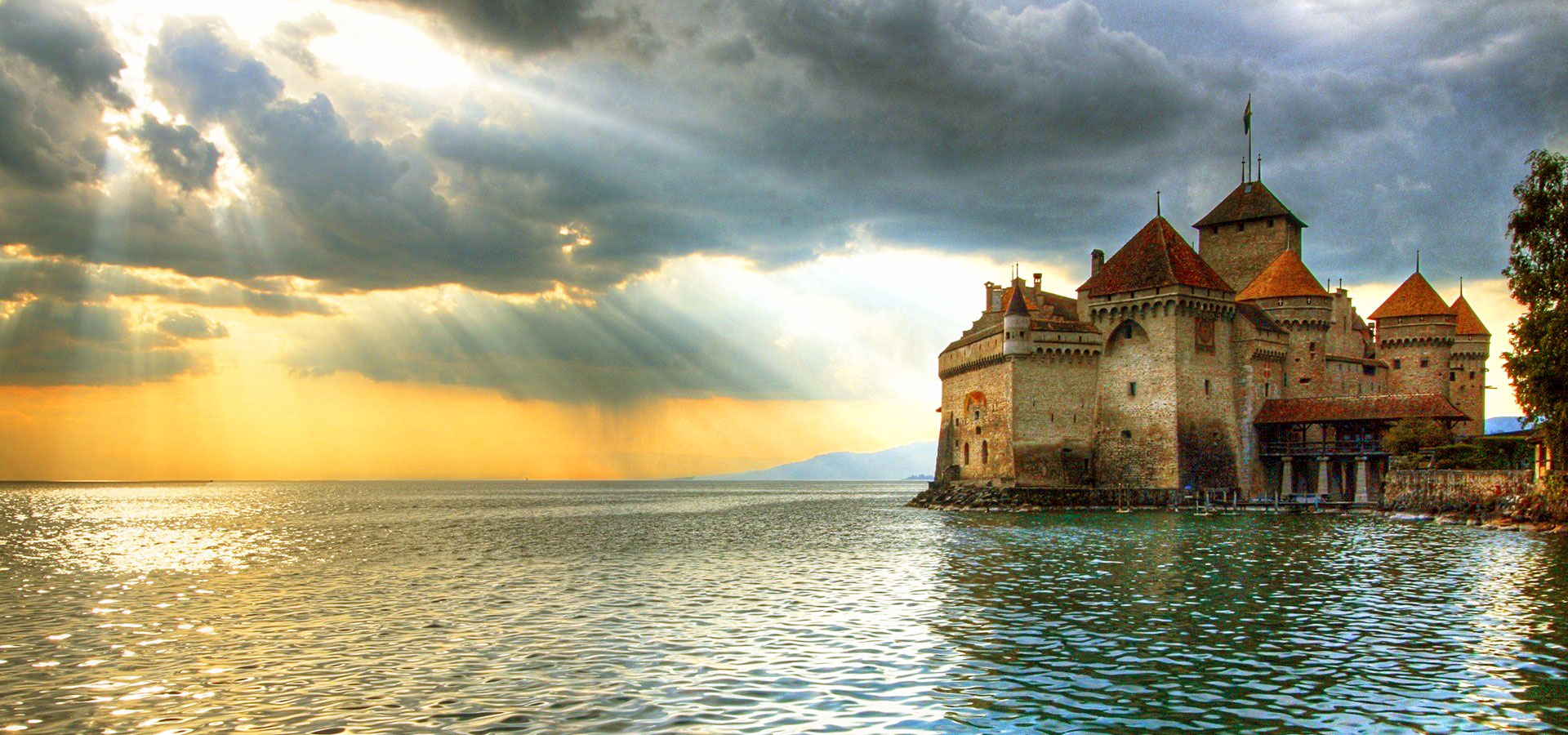 超宽,全景,风景,落日余晖,mlgb,儿童桌面专用