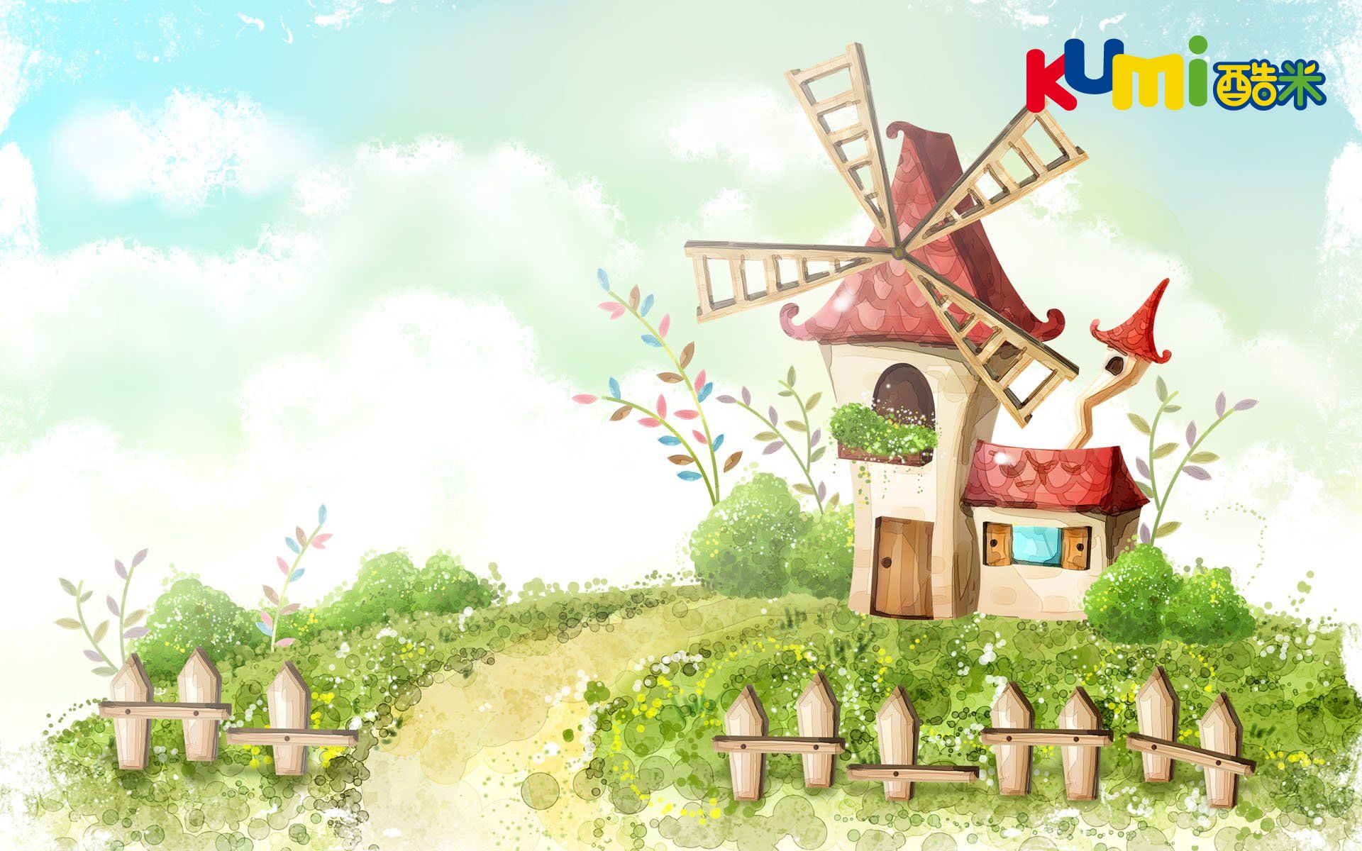 动漫,卡通,可爱,屋子,城堡,儿童桌面专用,尼玛