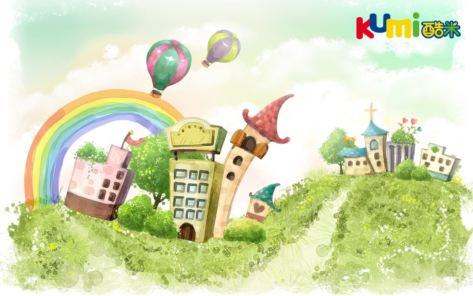 动漫,卡通,可爱,屋子,城堡,儿童桌面专用,尼玛