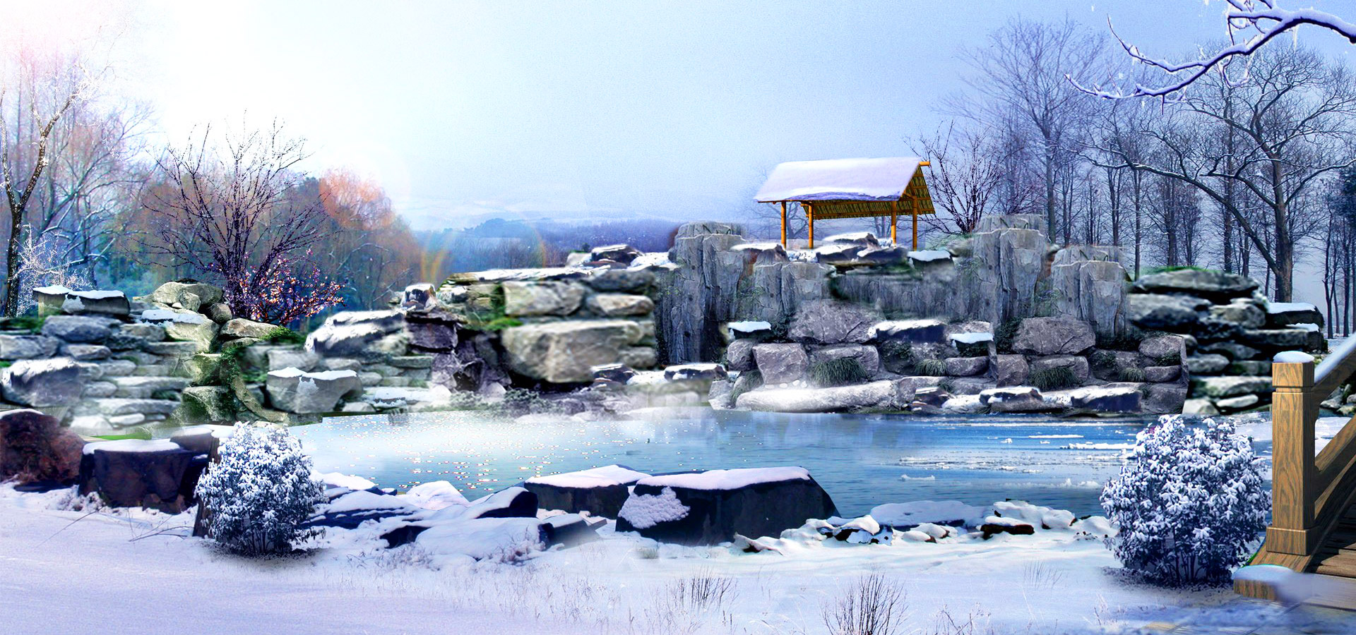 超宽,全景,风景,冰天雪地,mlgb,儿童桌面专用