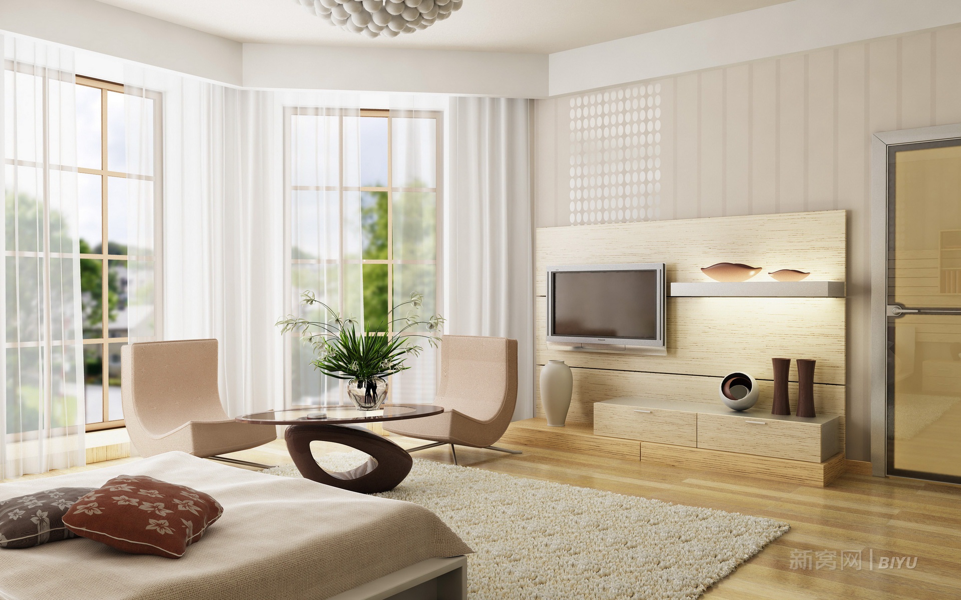 时尚简约创意家居壁纸