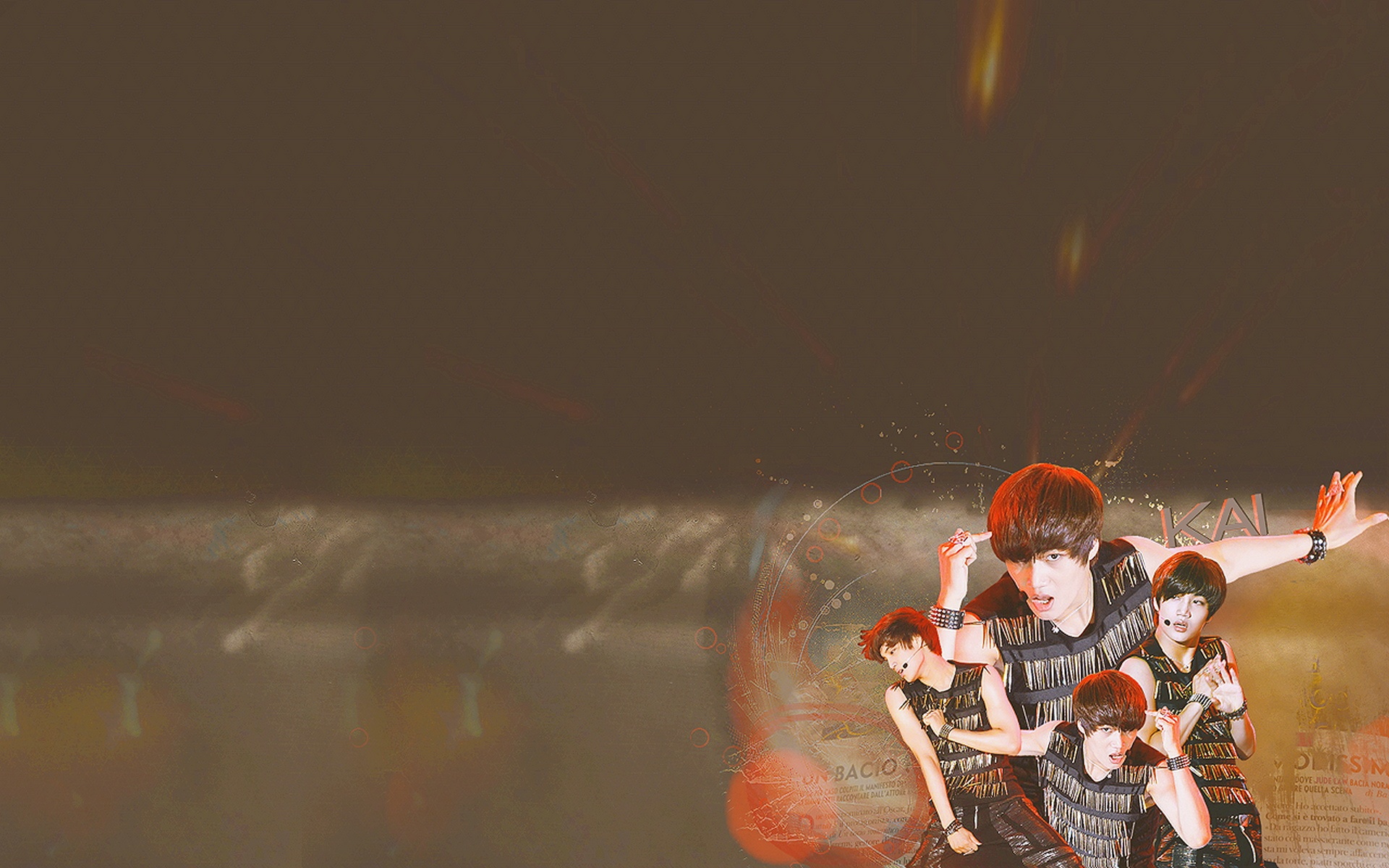 日韩,男明星,偶像团体,EXO,KAI