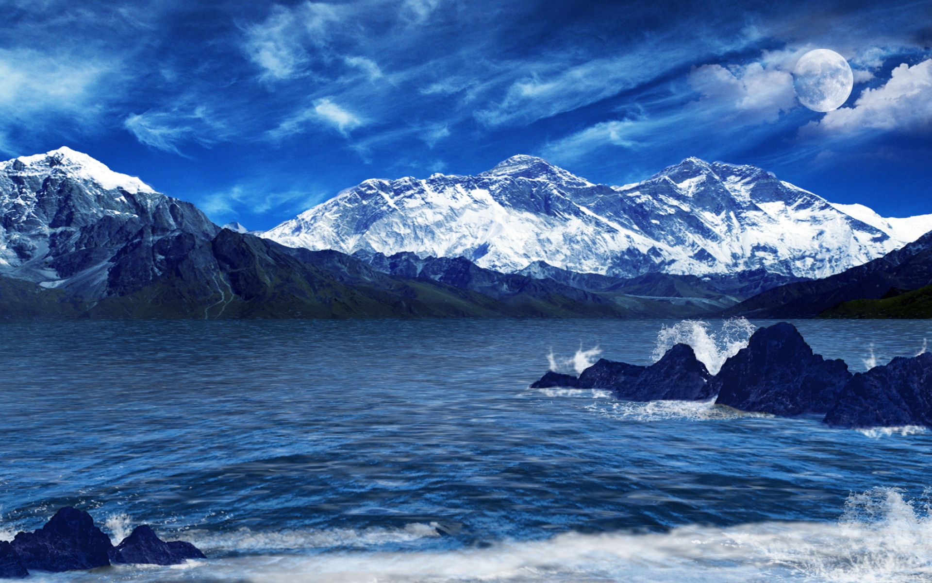 风景,冰天雪地,2012Y十月25D,儿童桌面专用