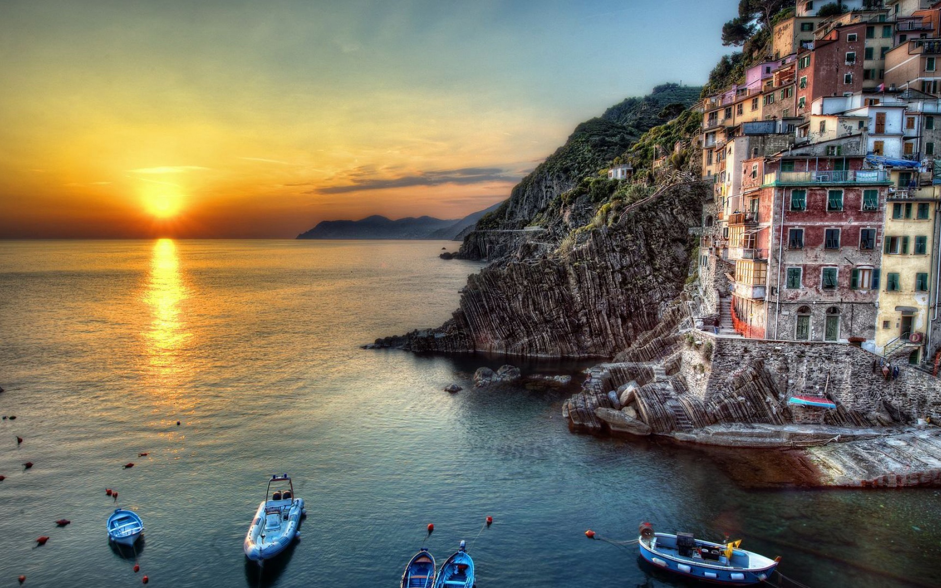 风景,落日余晖,2012Y十月25D,儿童桌面专用