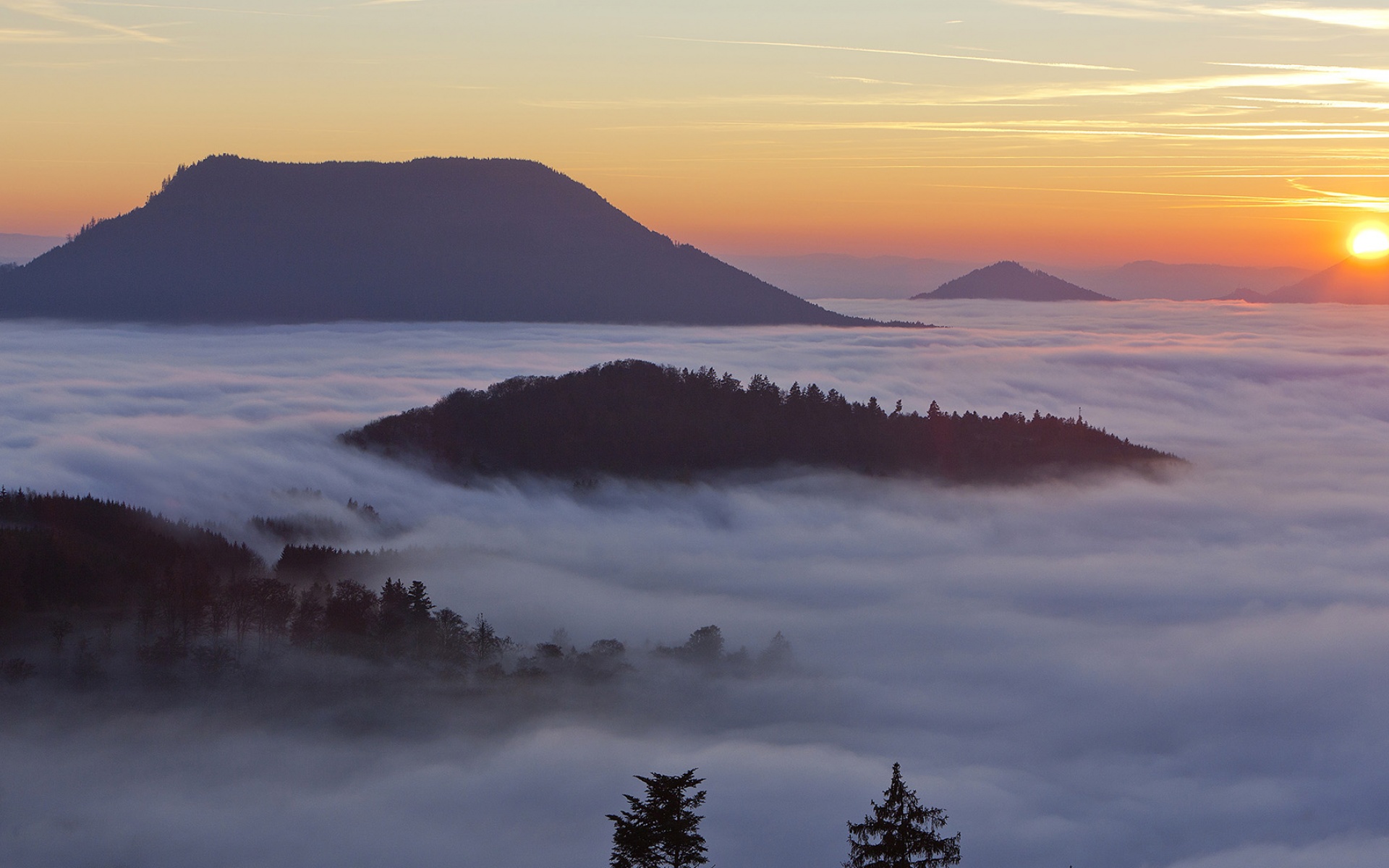 风景,落日余晖,2012Y十月27D,儿童桌面专用