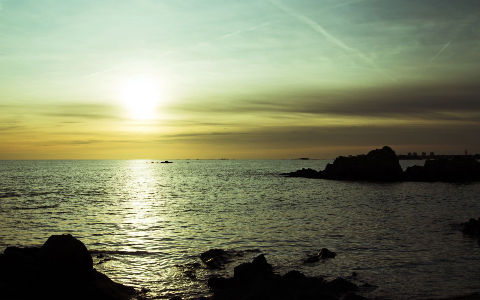 风景,落日余晖,2012Y十月25D,儿童桌面专用