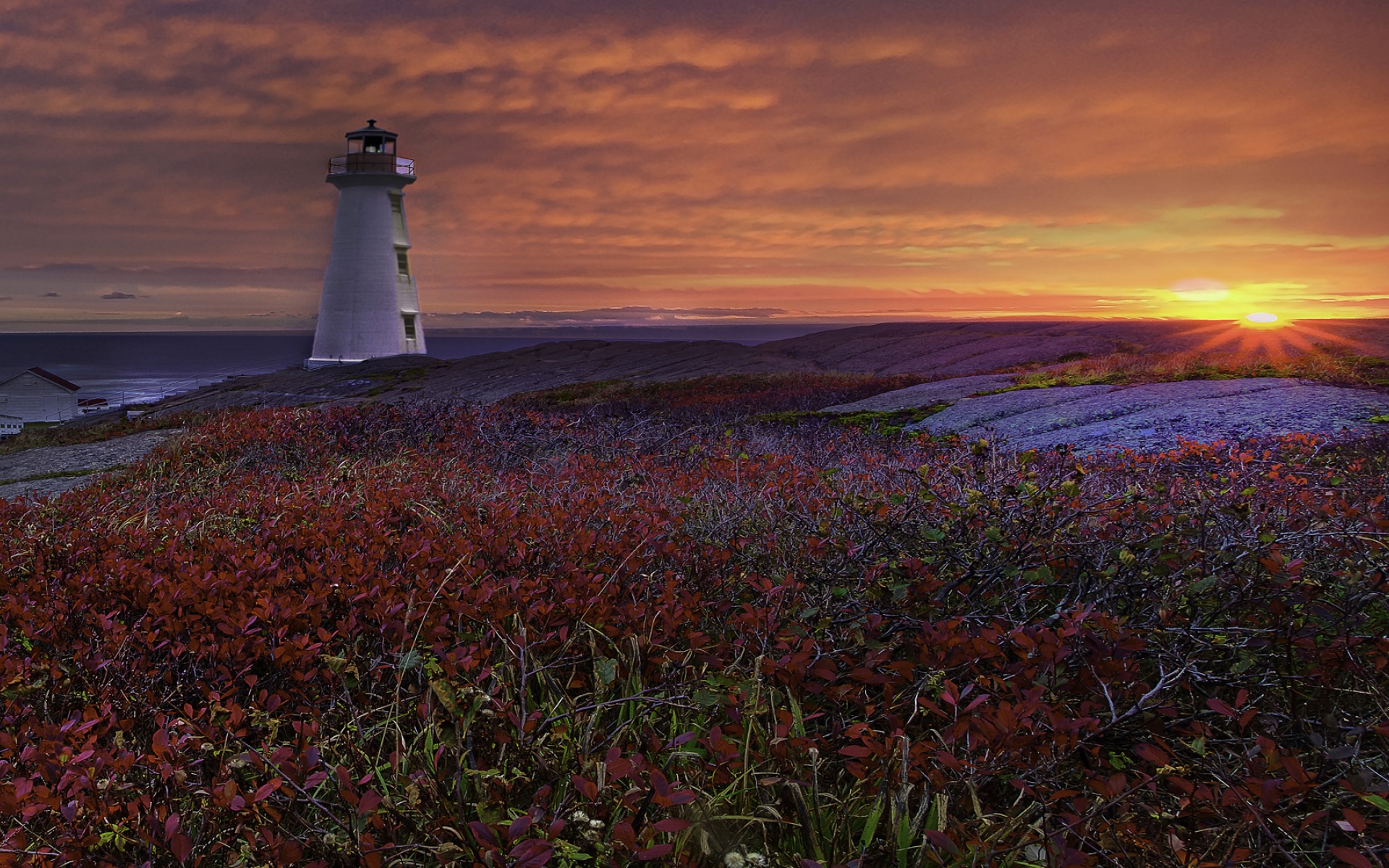 风景,落日余晖,2012Y十月26D,儿童桌面专用