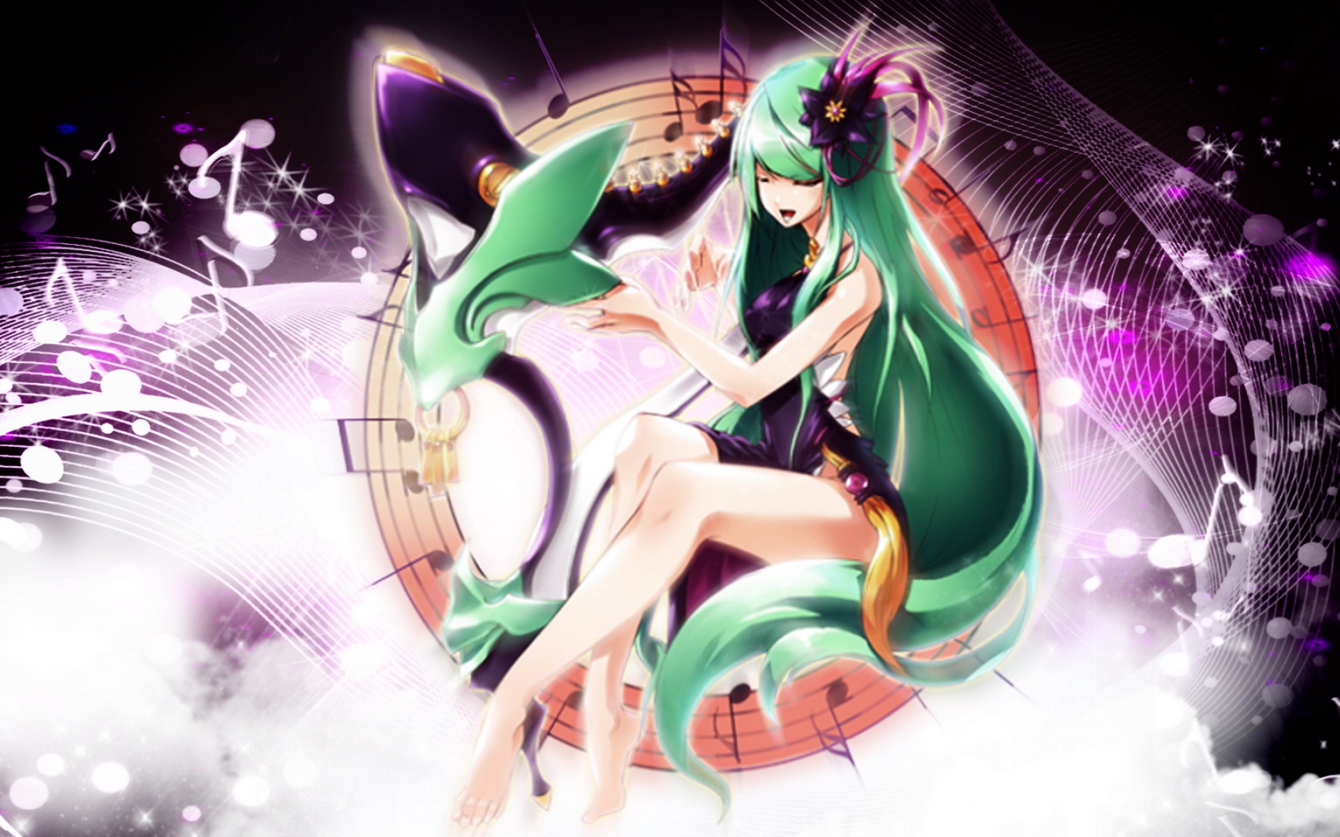 动漫,初音,2012Y十月28D,儿童桌面专用