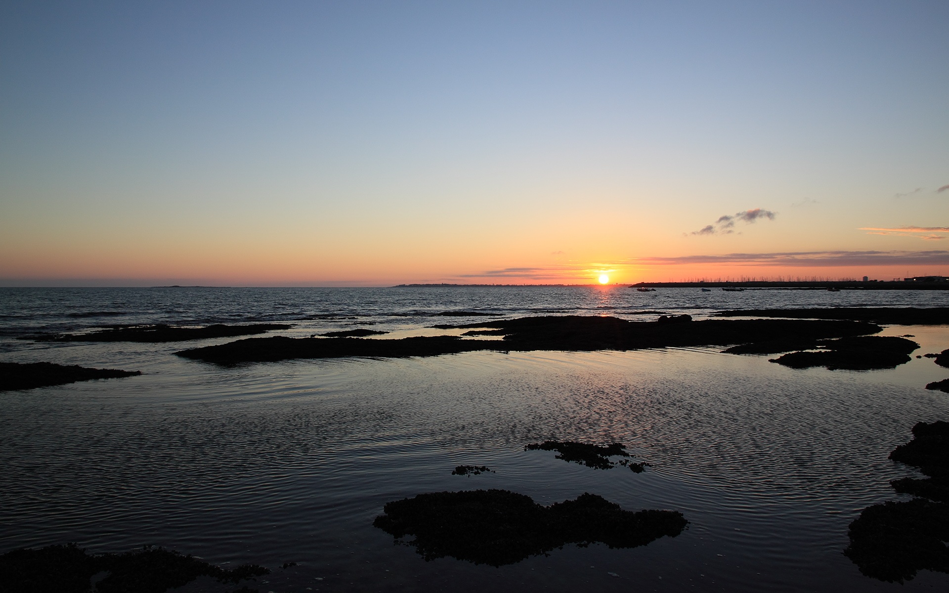 风景,落日余晖,2012Y十月28D,儿童桌面专用