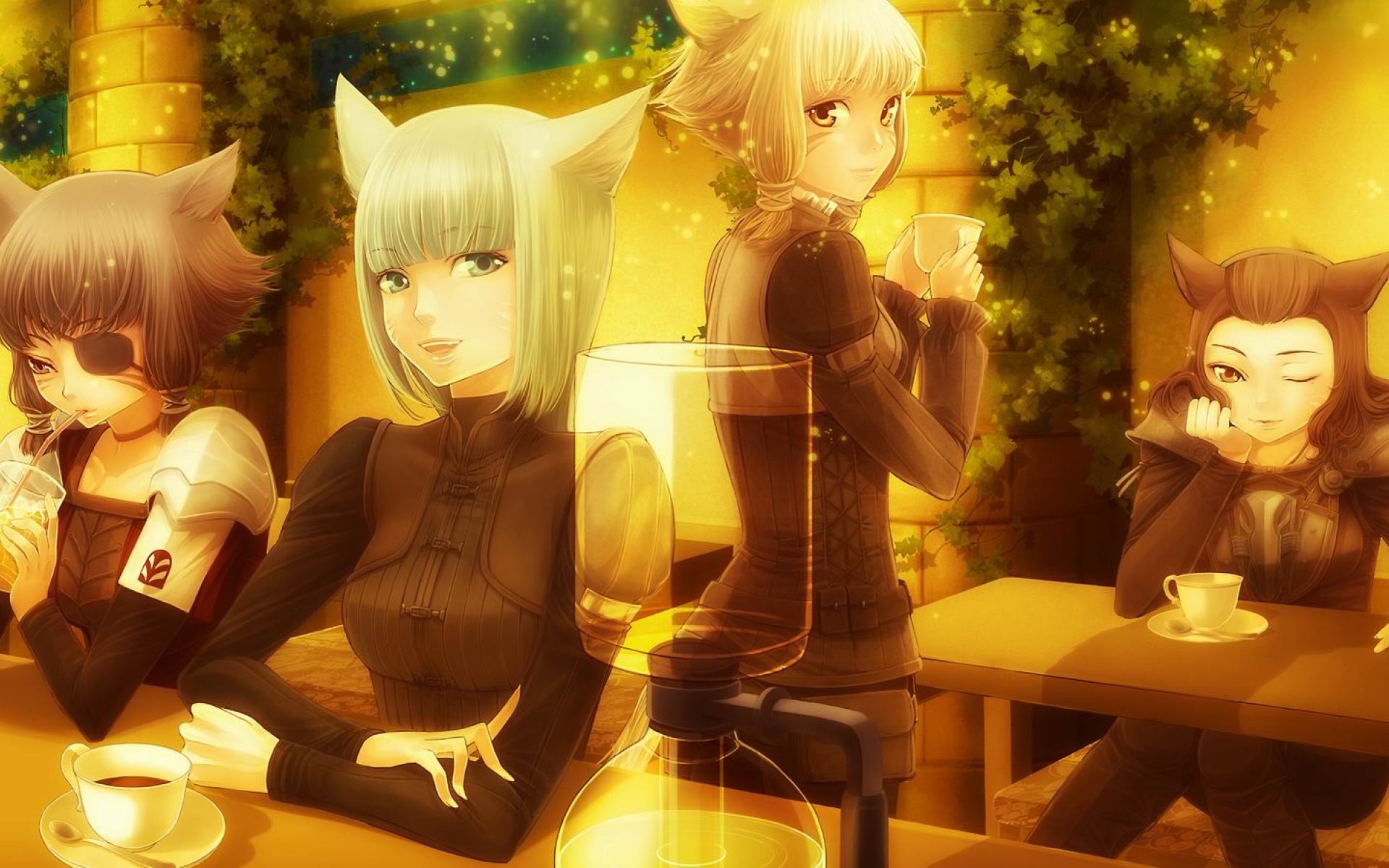 动漫,最终幻想,精美,原画,可爱