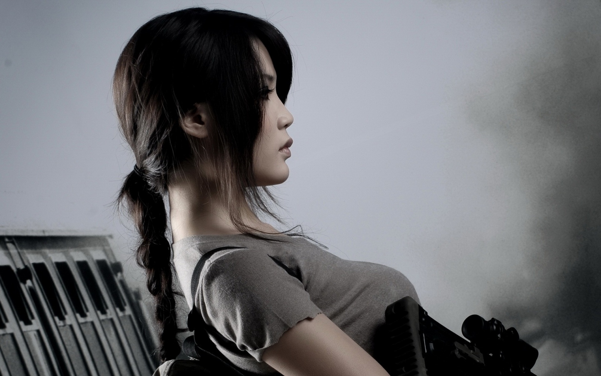 军事,美女,高清,酷黑,2012Y十月24D