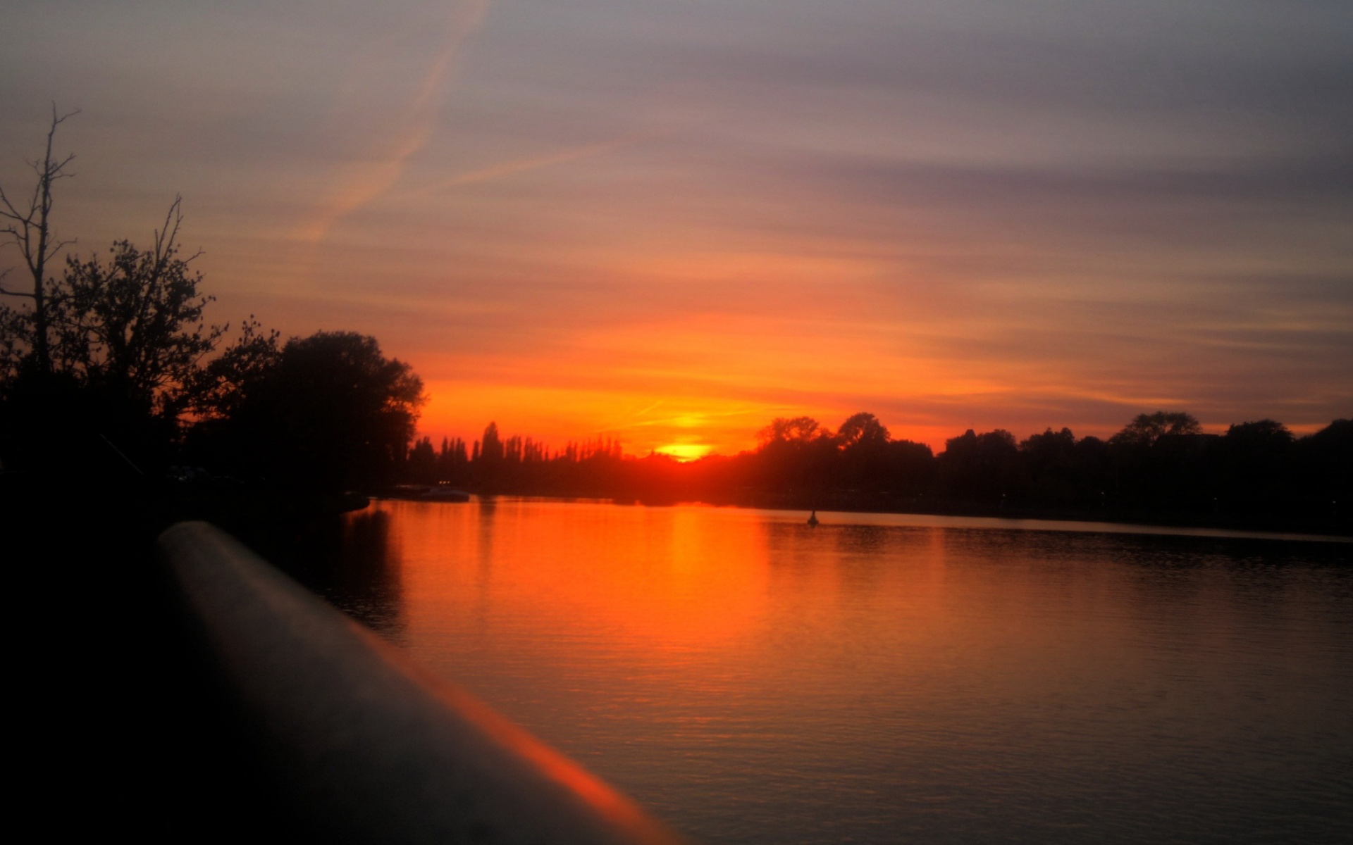 风景,落日余晖,2012Y十一月04D,儿童桌面专用