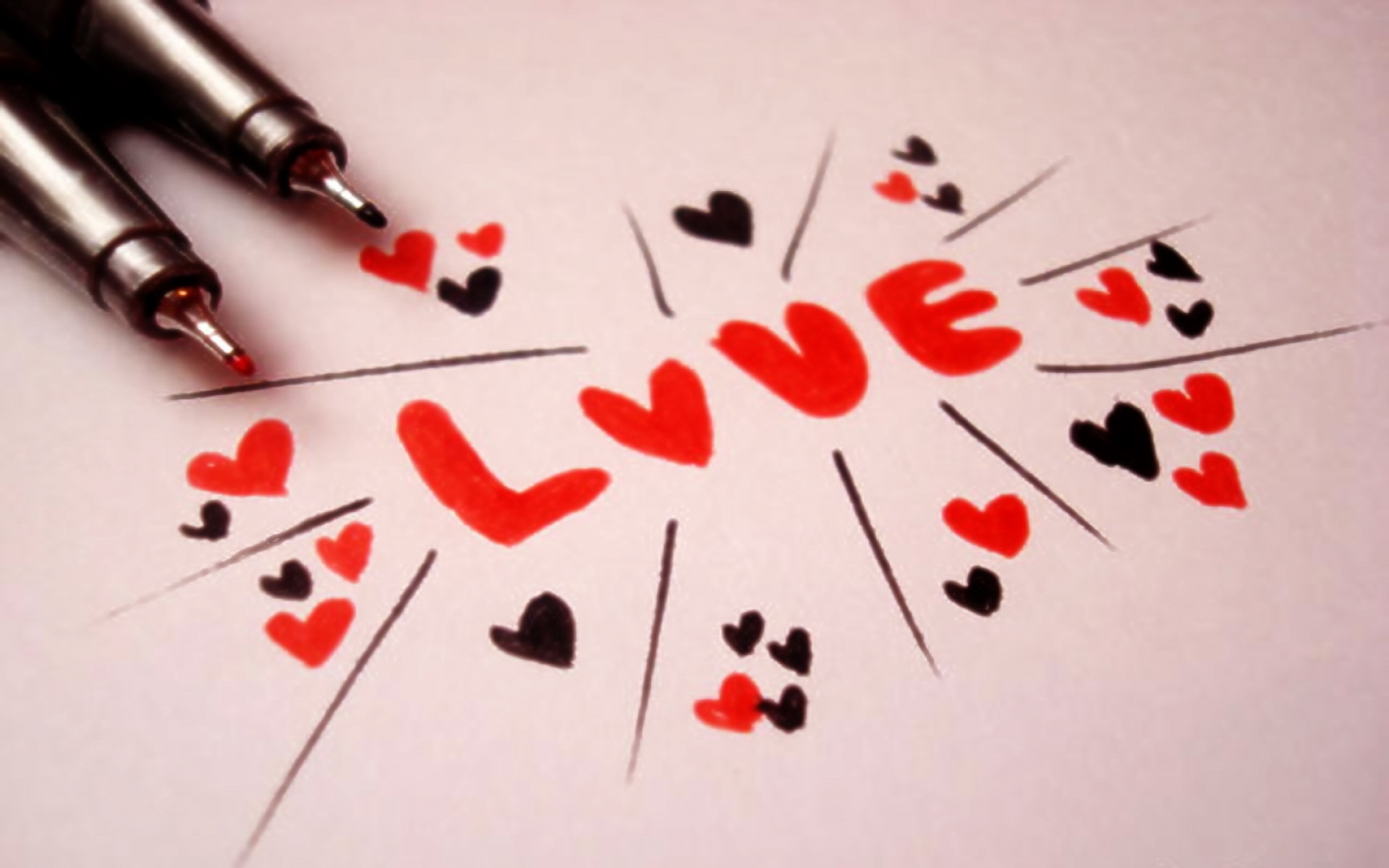 唯美爱情,心动创意,日记情人节