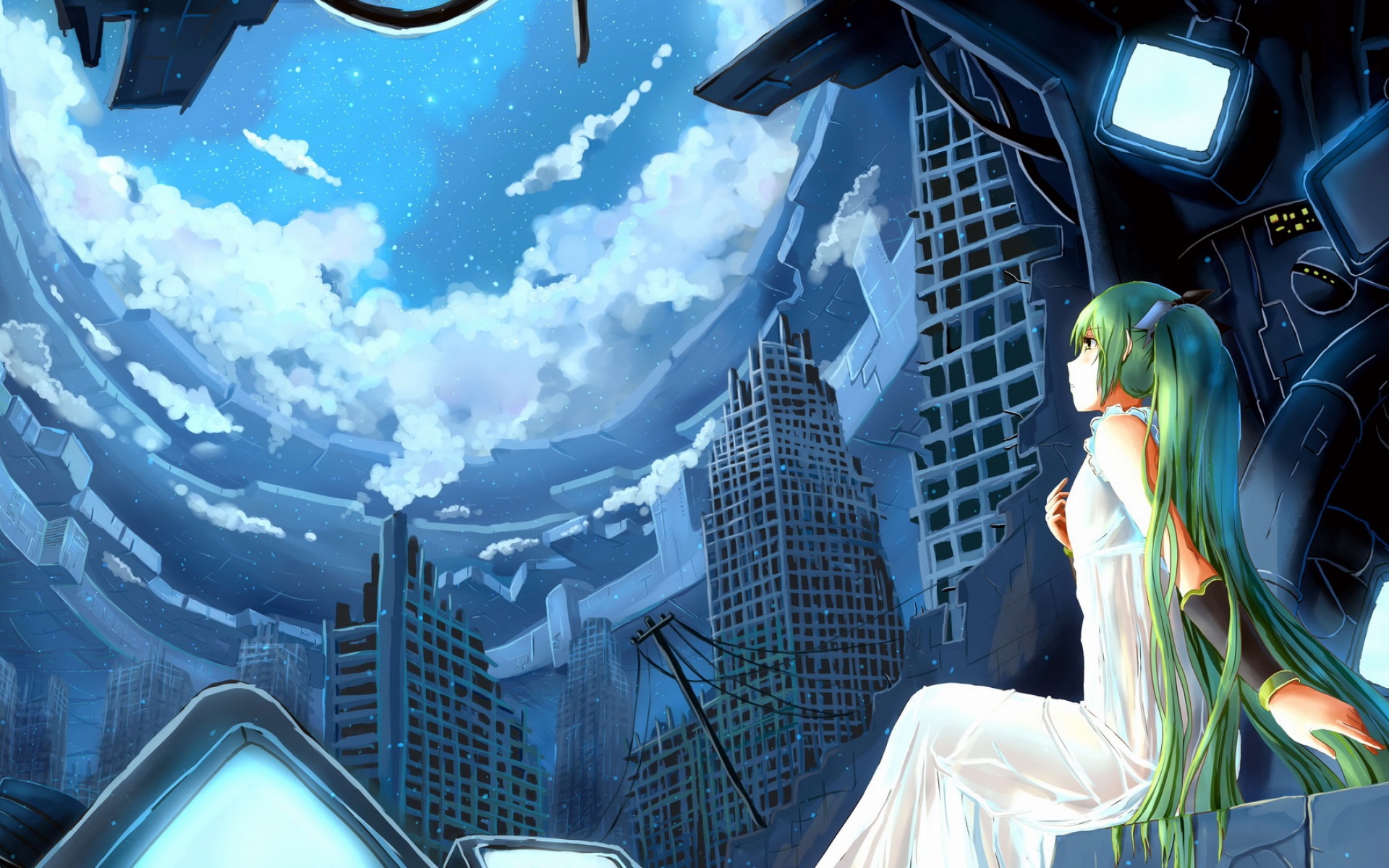 动漫,初音,2012Y十月28D,儿童桌面专用