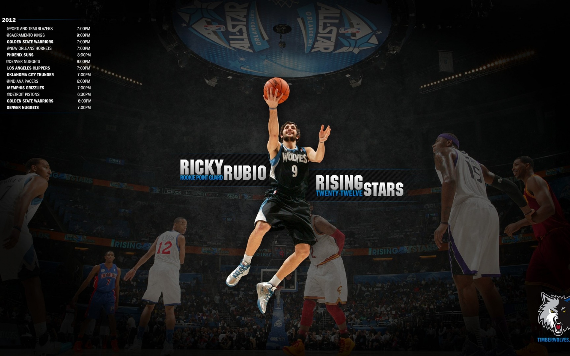 森林狼队,NBA,篮球,体育,运动,宽屏,1080p,2012Y十月28D