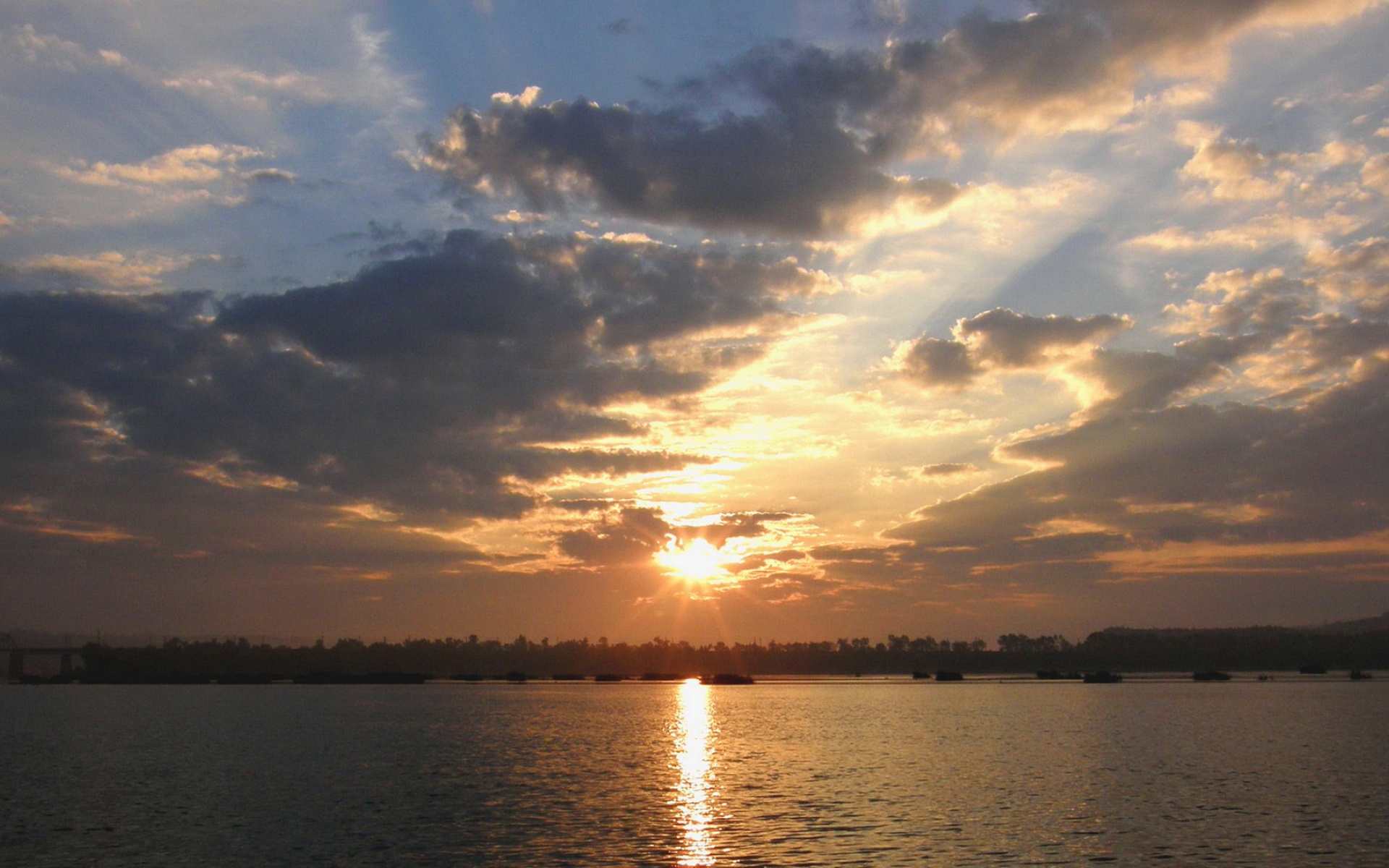 风景,落日余晖,2012Y十月26D,儿童桌面专用