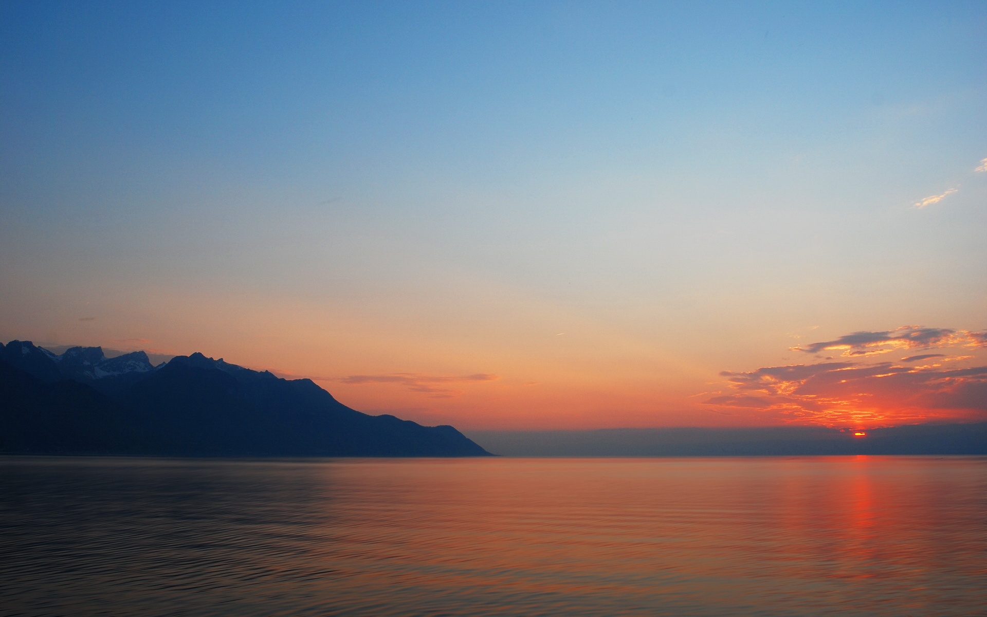 风景,落日余晖,2012Y十月27D,儿童桌面专用