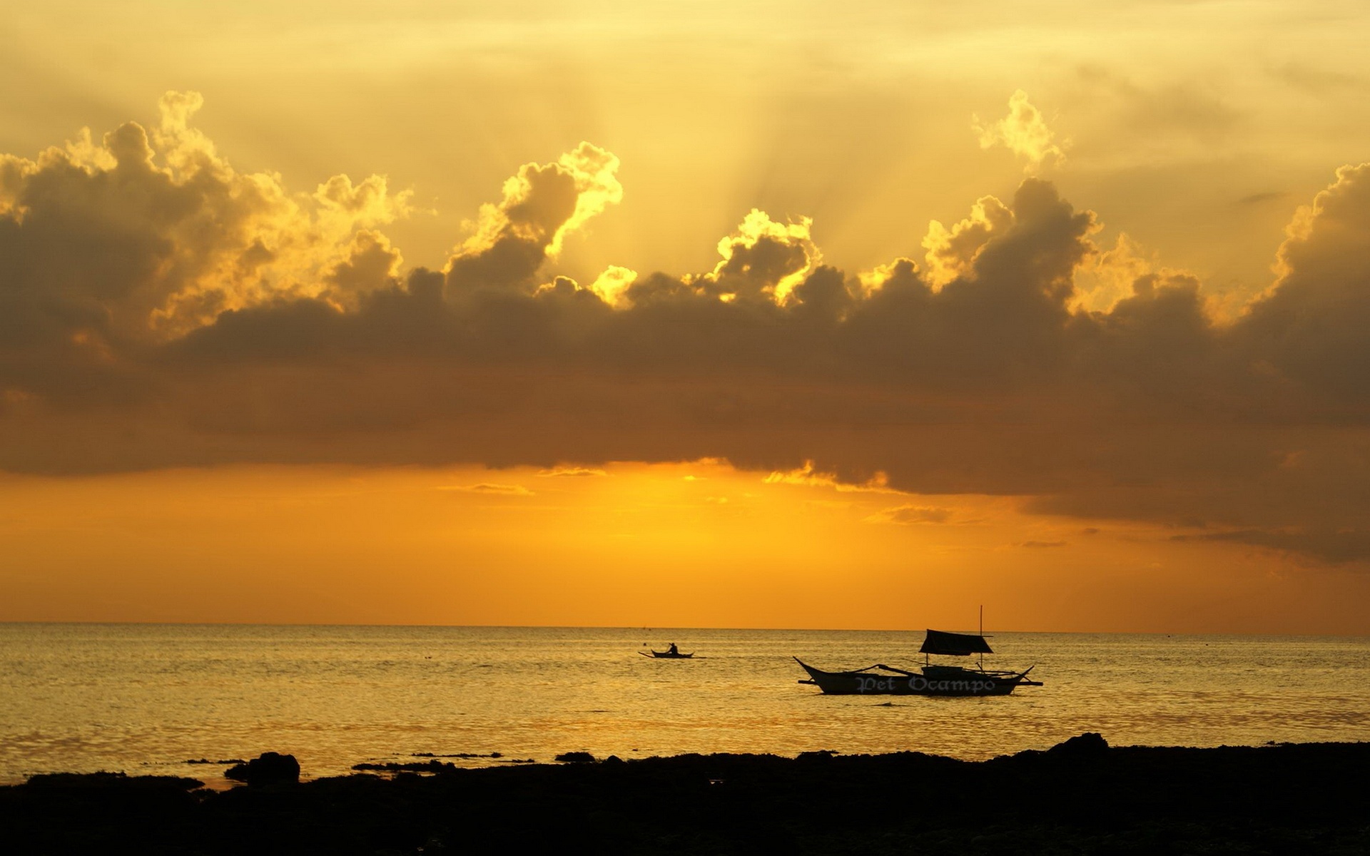 风景,落日余晖,2012Y十月26D,儿童桌面专用